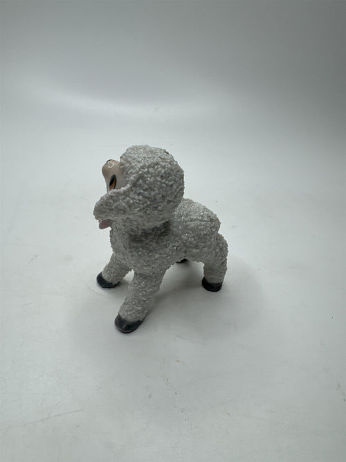 Anthromorphic Porcelain Floral Lamb Sugar Textured Spaghetti Lamb