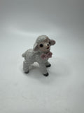 Anthromorphic Porcelain Floral Lamb Sugar Textured Spaghetti Lamb