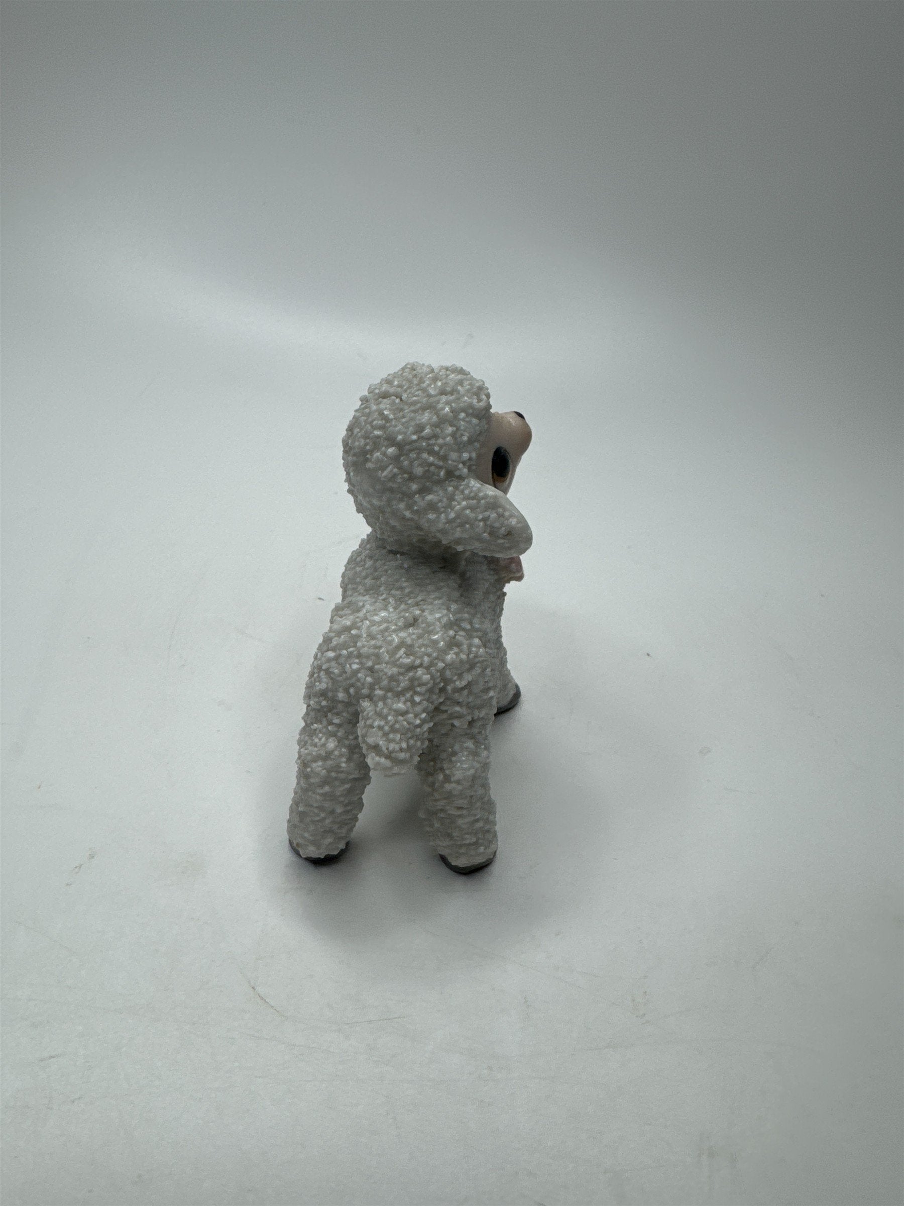Anthromorphic Porcelain Floral Lamb Sugar Textured Spaghetti Lamb