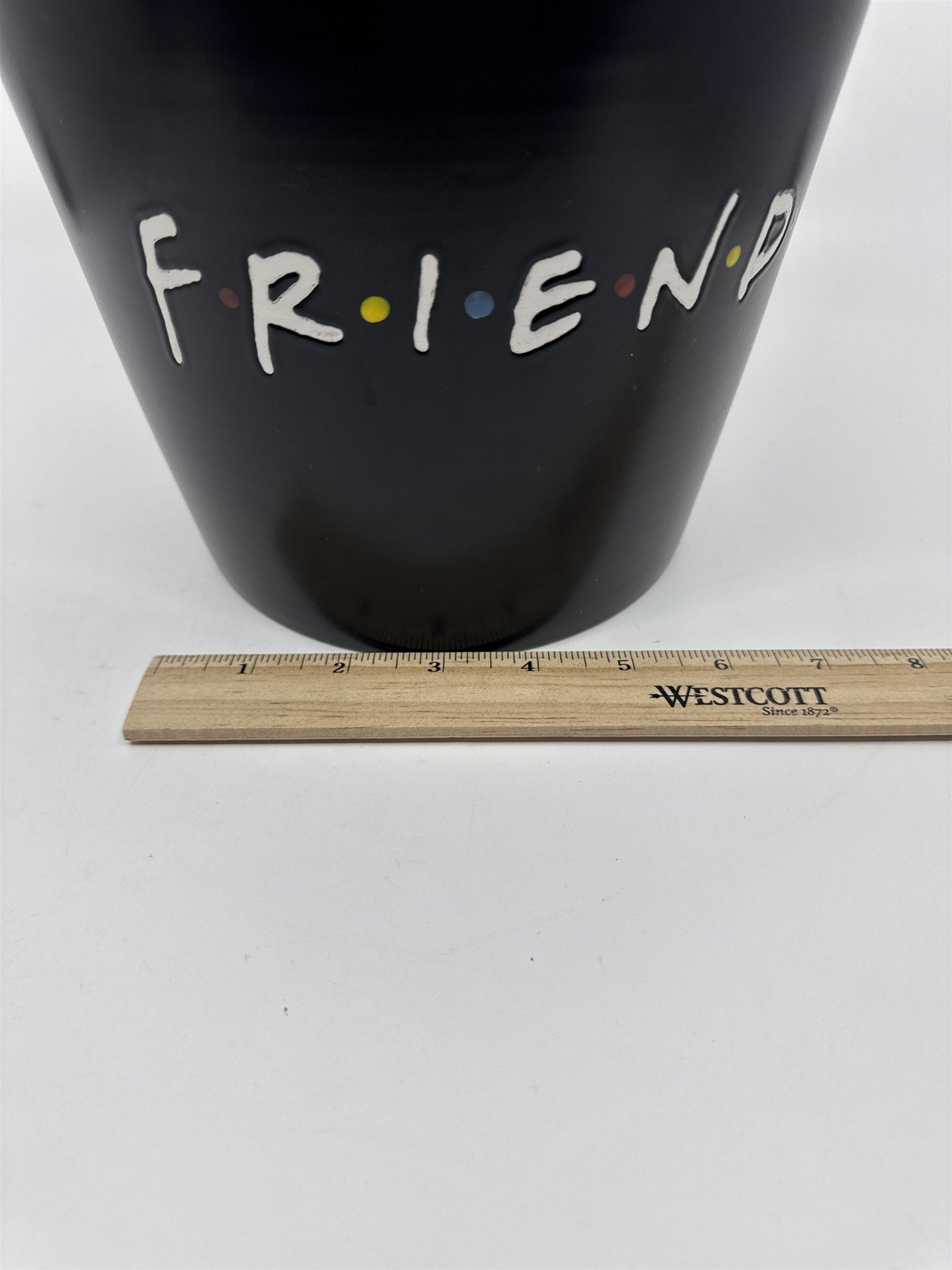 Warner Brothers TV Series Friends Ceramic Popcorn Serving Bucket/Bowl