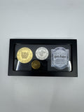 Harry Potter Gringotts Bank Coin Collection W/ Case Noble Collection