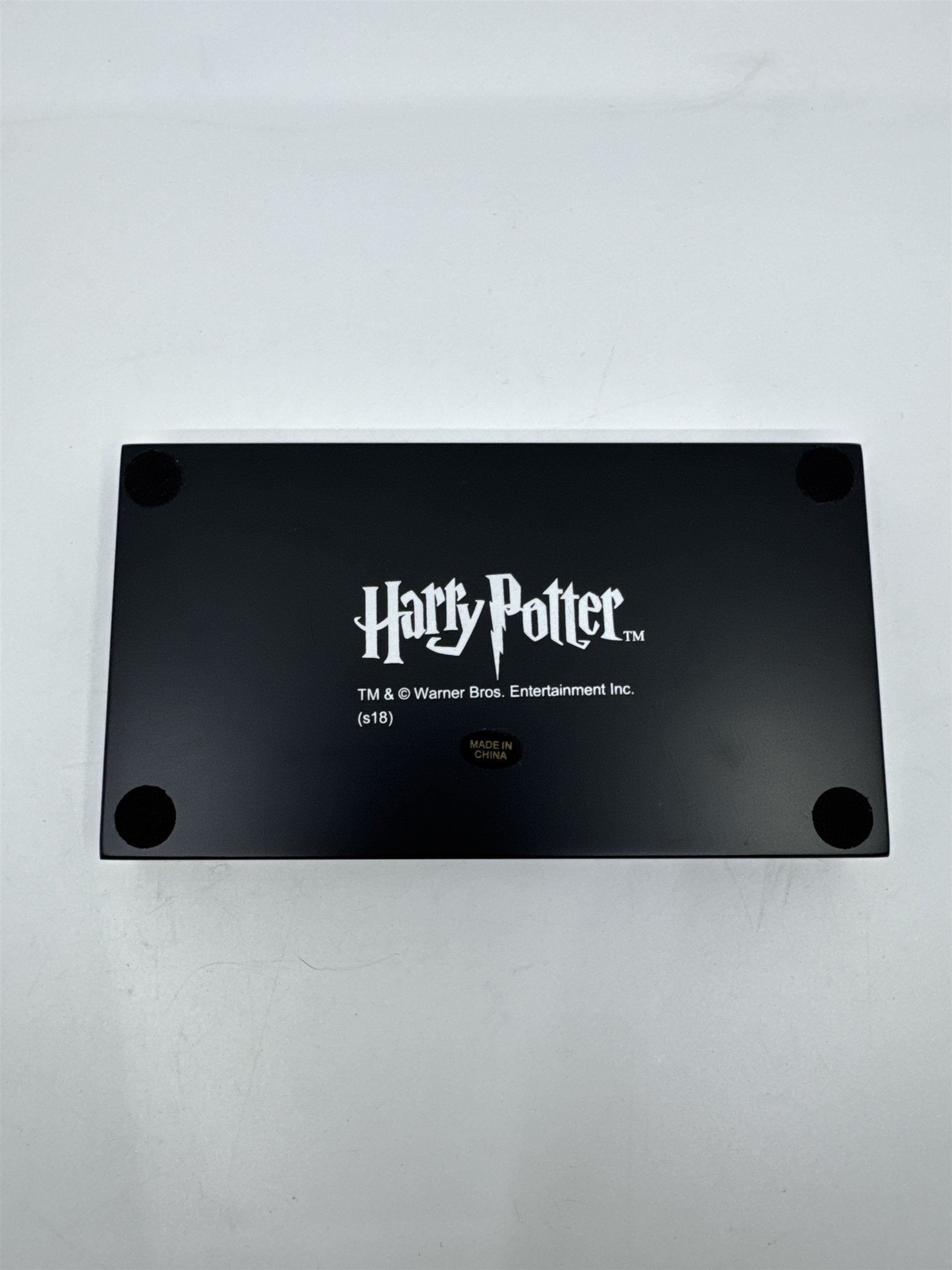 Harry Potter Gringotts Bank Coin Collection W/ Case Noble Collection