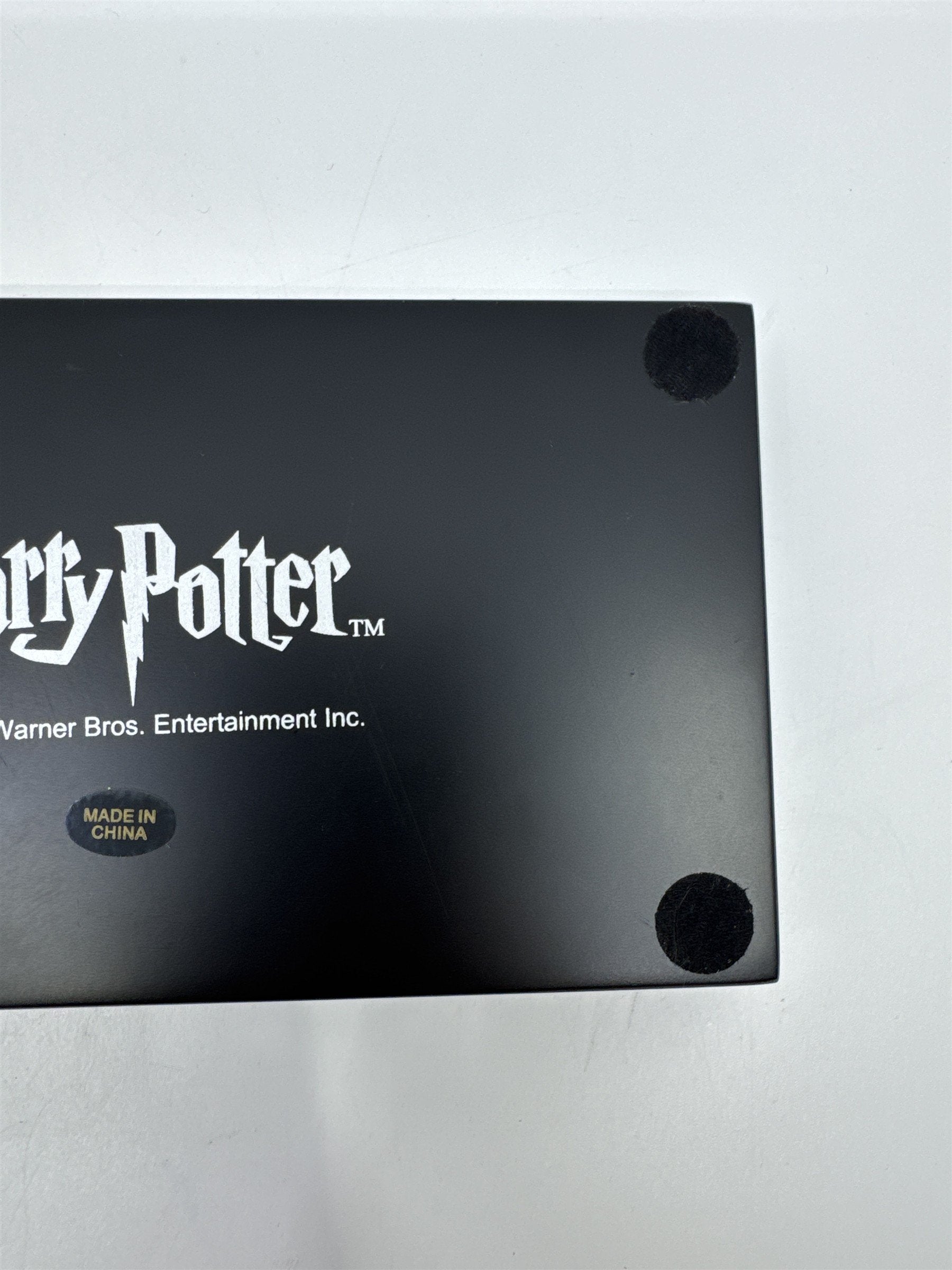 Harry Potter Gringotts Bank Coin Collection W/ Case Noble Collection