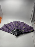 Eggplant Clack Fan from ClackThatFan.com Hand Fan for the Club Party Going Out