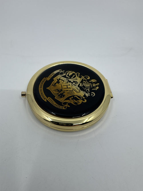 Gold And Black Harry Potter Hogwart's Crest Compact Mirror Fab NY