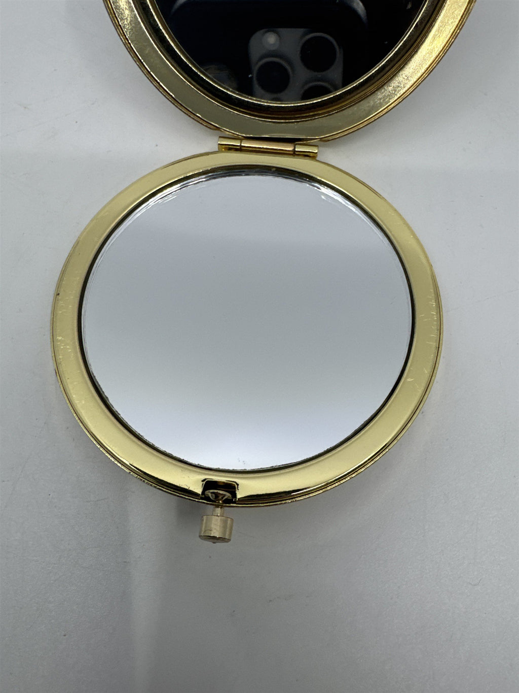 Gold And Black Harry Potter Hogwart's Crest Compact Mirror Fab NY
