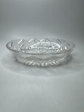 VINTAGE Depression Glass Sugar Bowl w/ Chipped Edge Retro Kitchenware