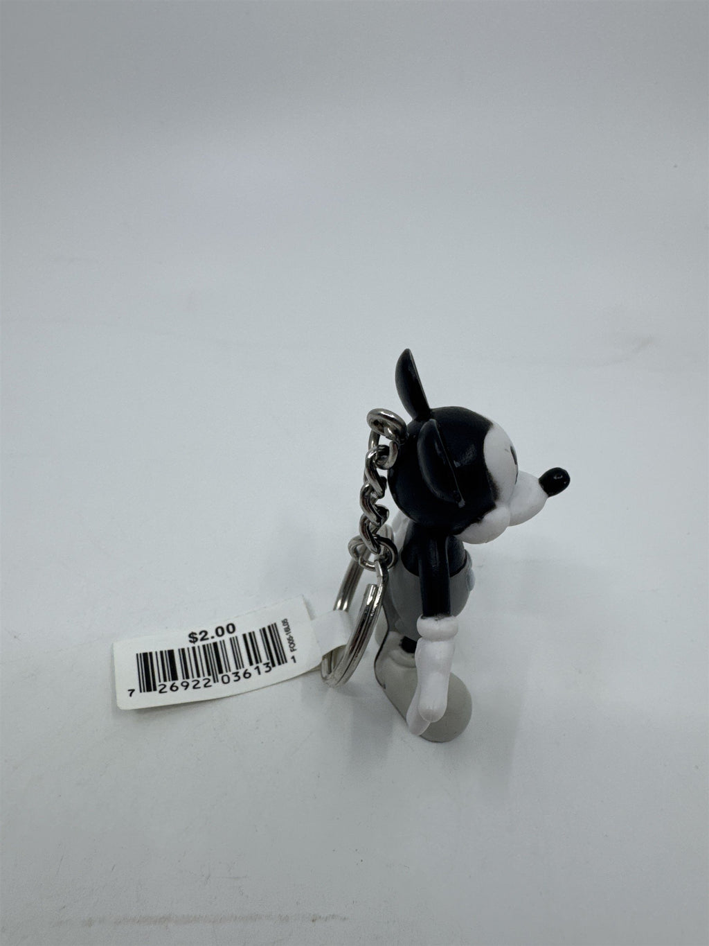 Walt Disney World Retro Mickey Mouse PVC Keyring Keychain