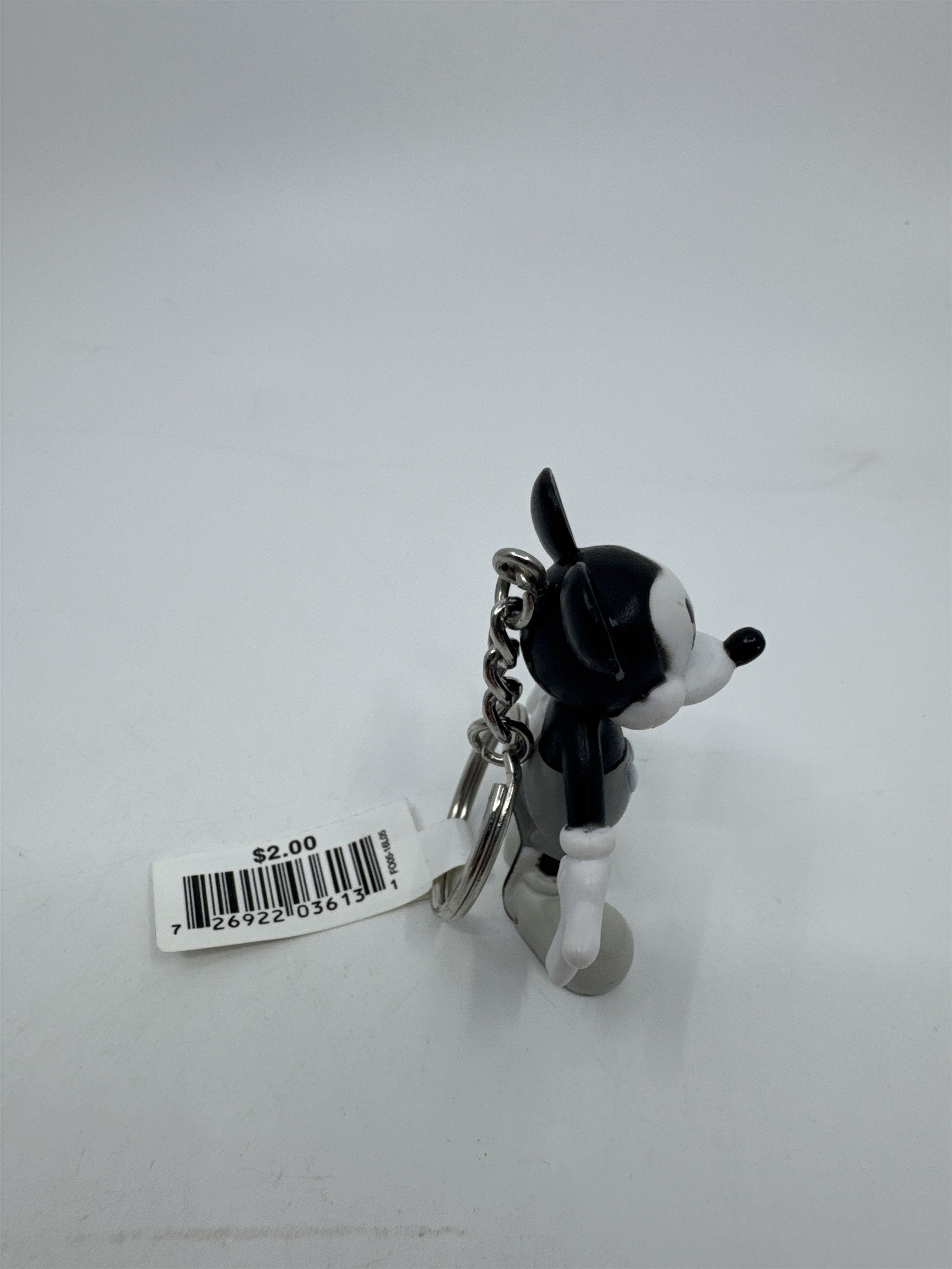 Walt Disney World Retro Mickey Mouse PVC Keyring Keychain