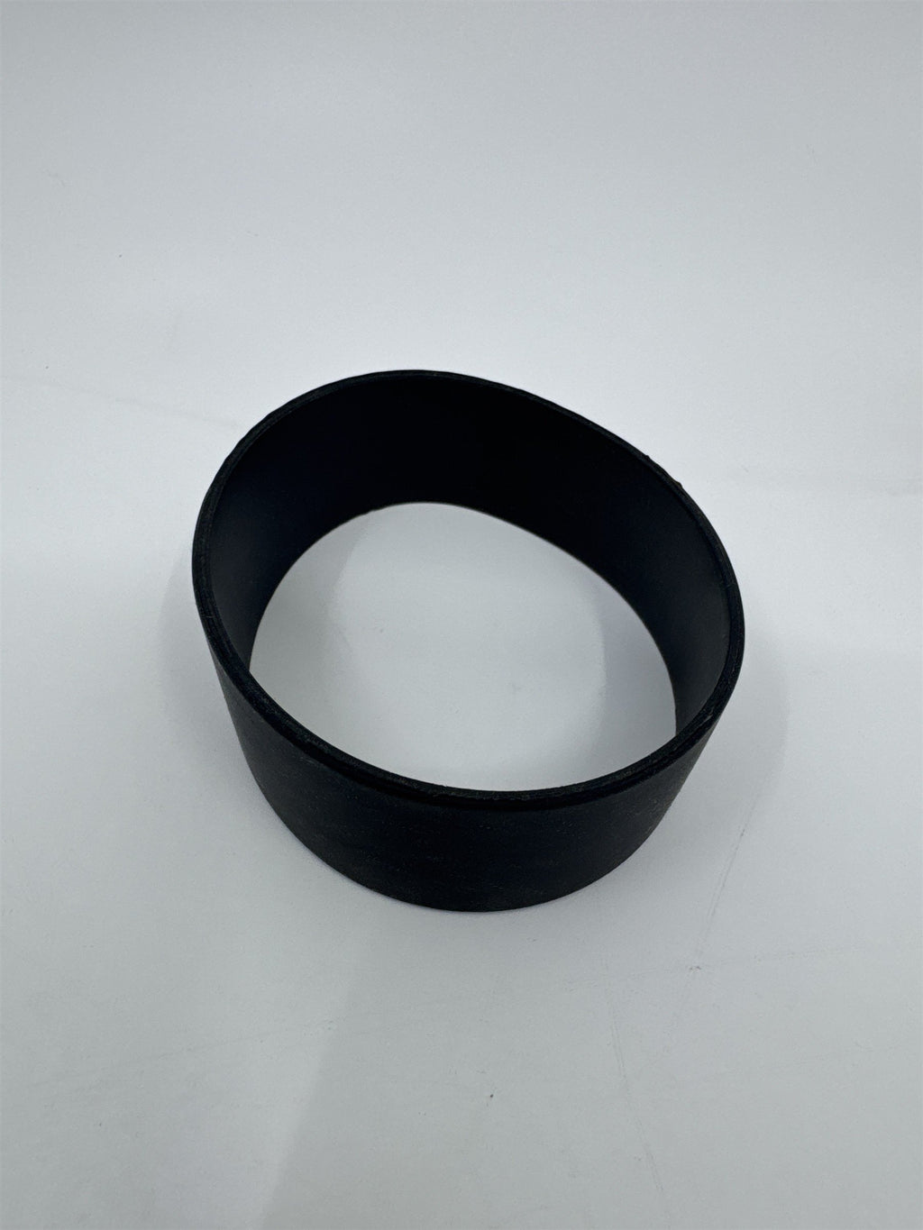 I Love Boys Thick Black Bracelet With Purple Letters and Red Heart