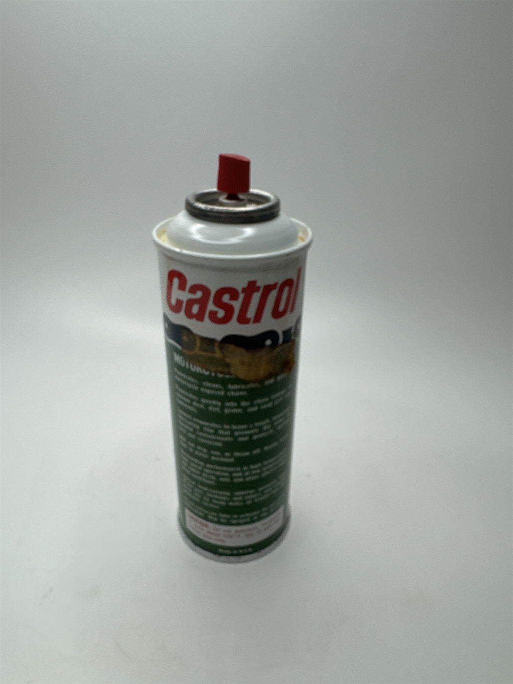 Collectible VINTAGE Castrol Motorcycle Chain Lube Oil Can Garage Automobilia