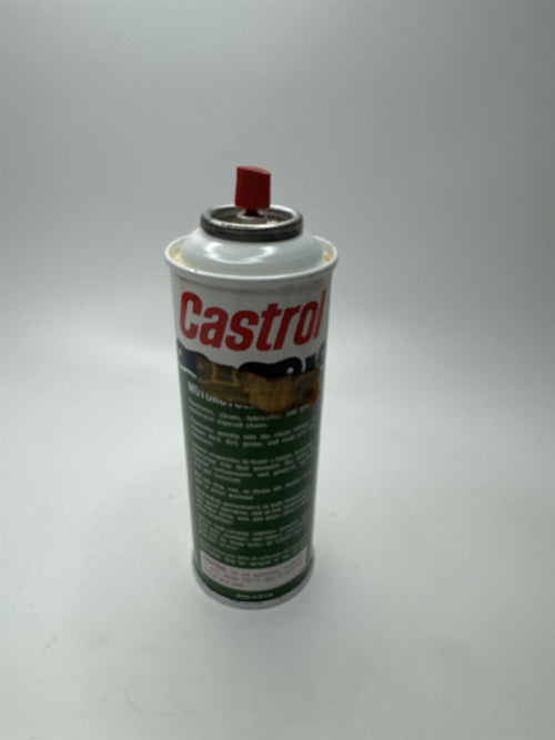 Collectible VINTAGE Castrol Motorcycle Chain Lube Oil Can Garage Automobilia