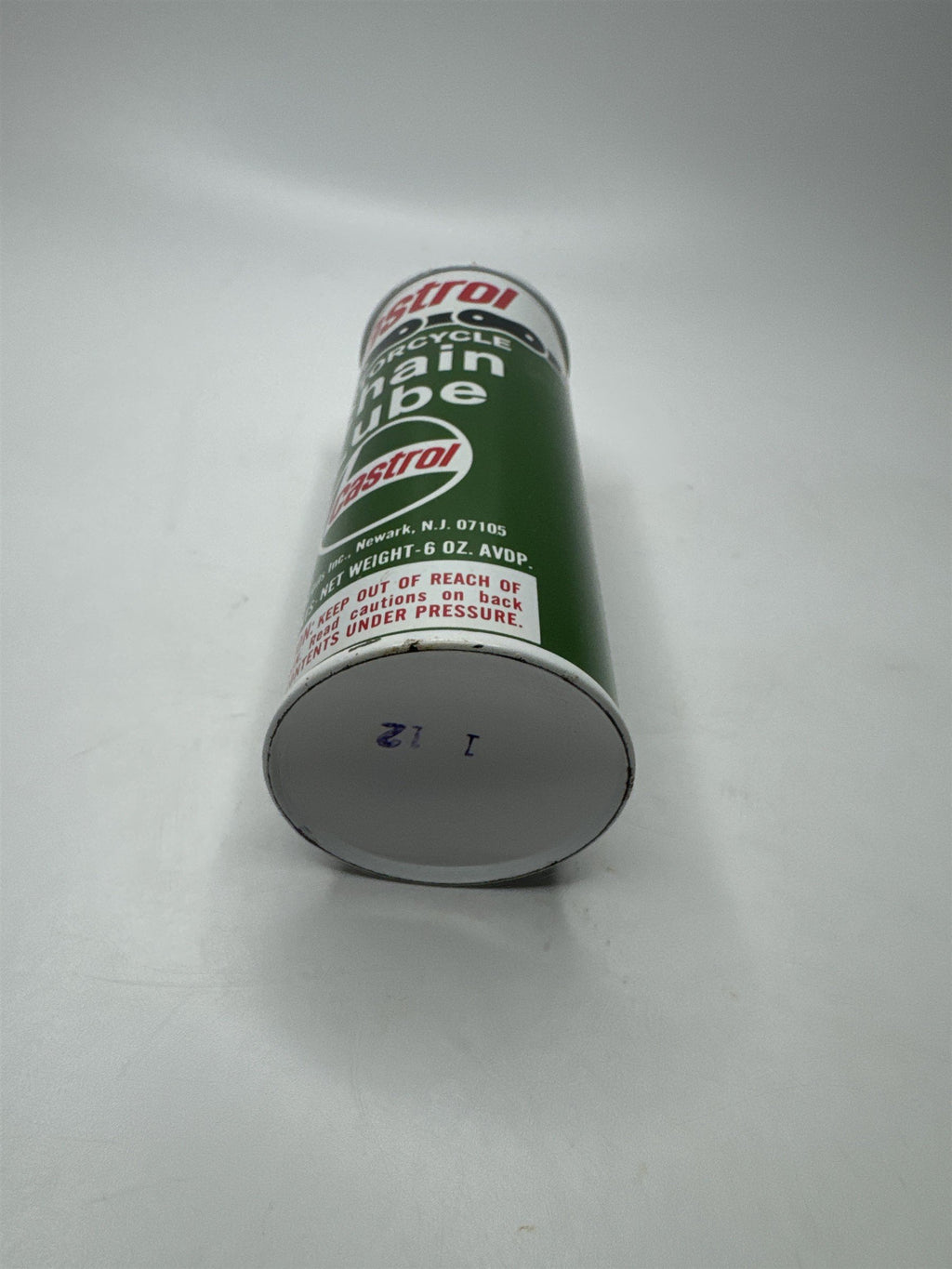 Collectible VINTAGE Castrol Motorcycle Chain Lube Oil Can Garage Automobilia