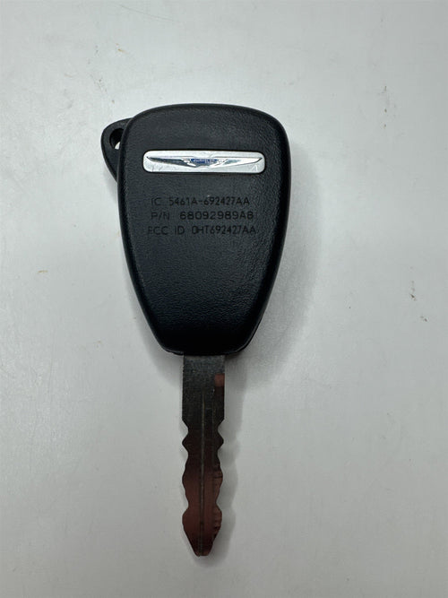 Chrysler Key from 2016 Chrysler 200 P/N 68092989A8 (Used - Key Already Cut)