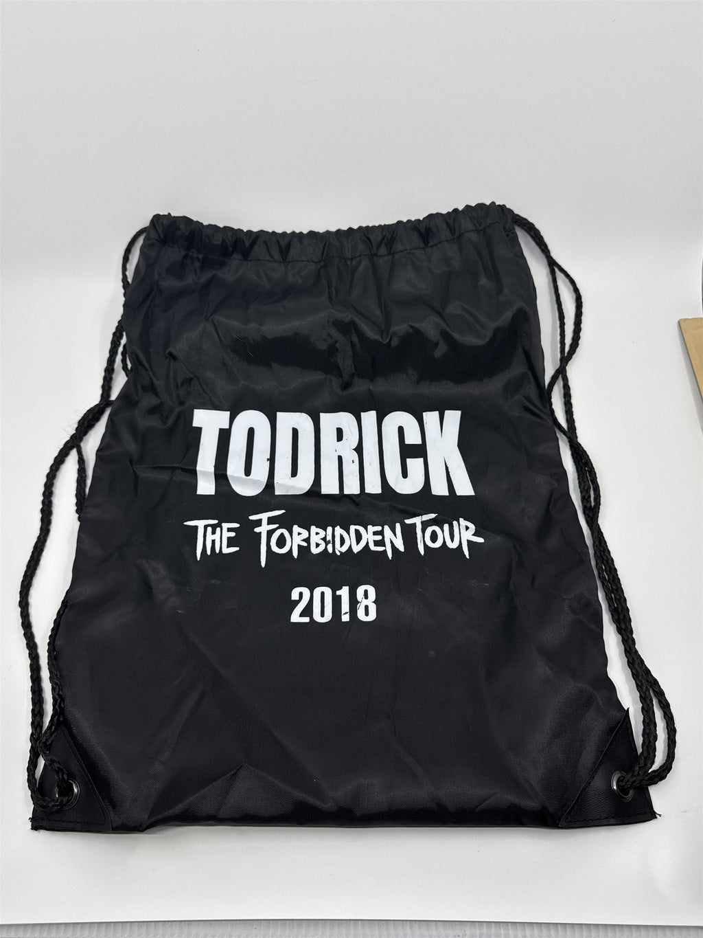 Todrick Hall The Forbidden Tour 2018 VIP Drawstring Bag Giveaway Tour Merch