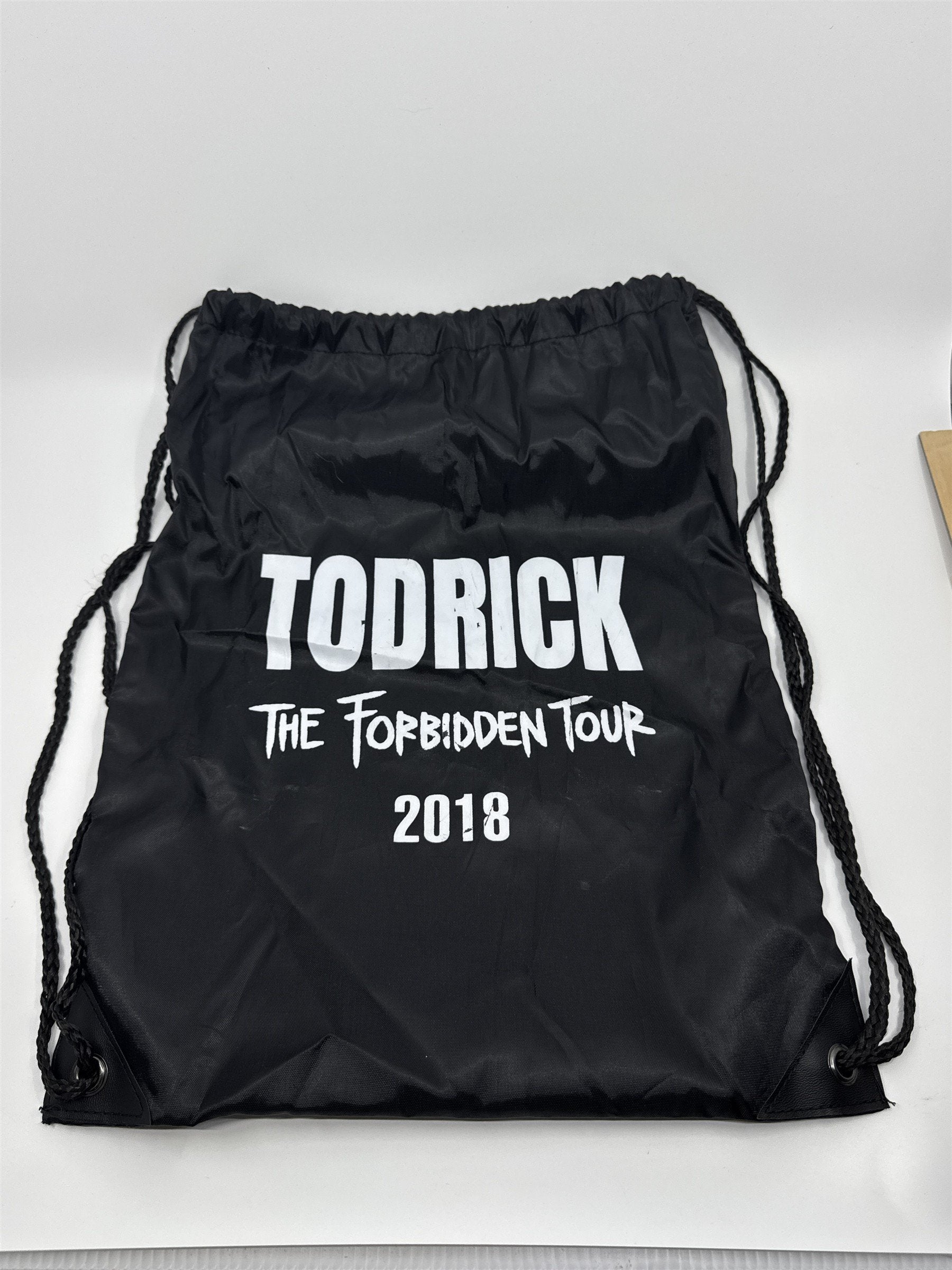Todrick Hall The Forbidden Tour 2018 VIP Drawstring Bag Giveaway Tour Merch