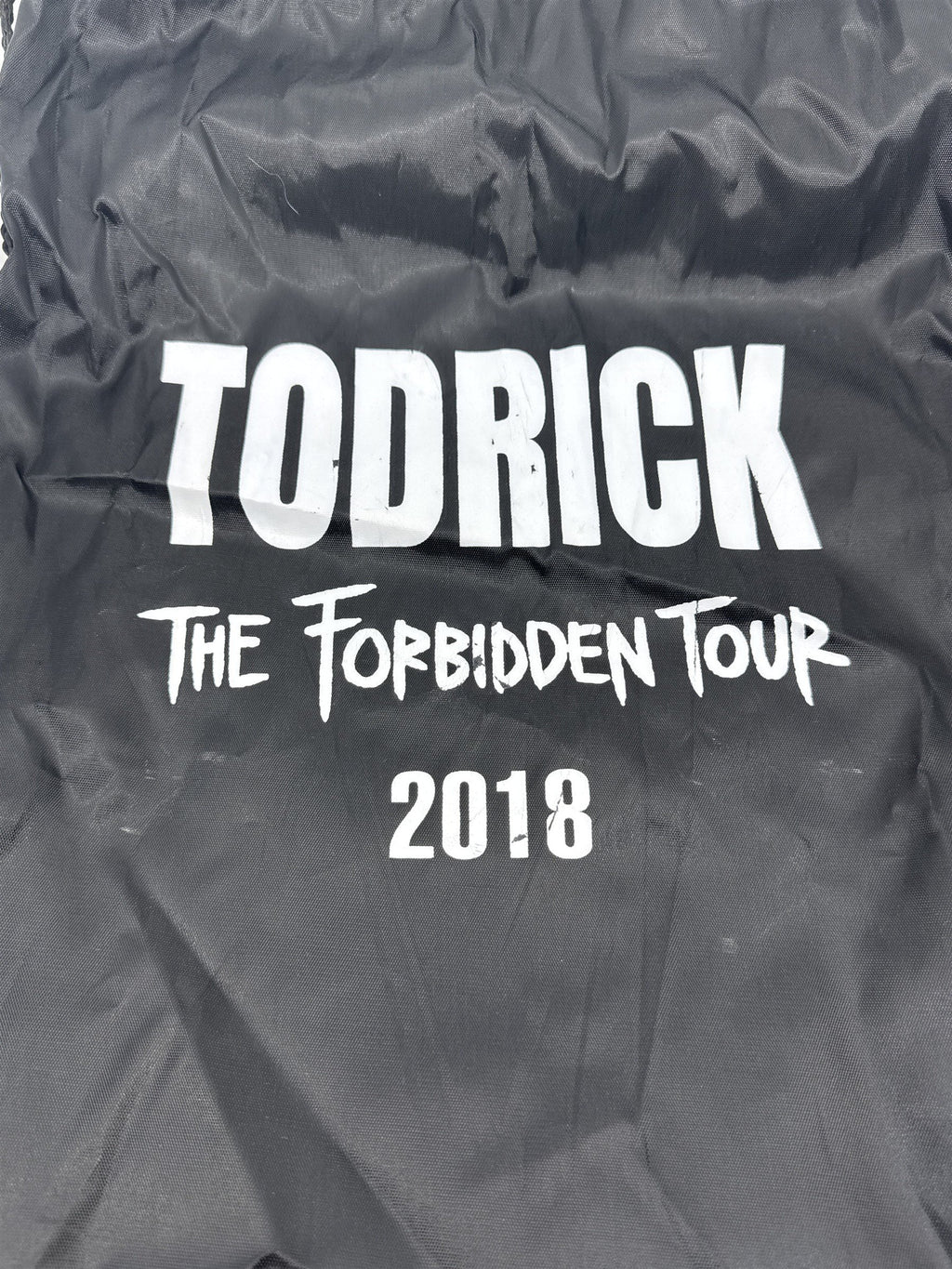 Todrick Hall The Forbidden Tour 2018 VIP Drawstring Bag Giveaway Tour Merch