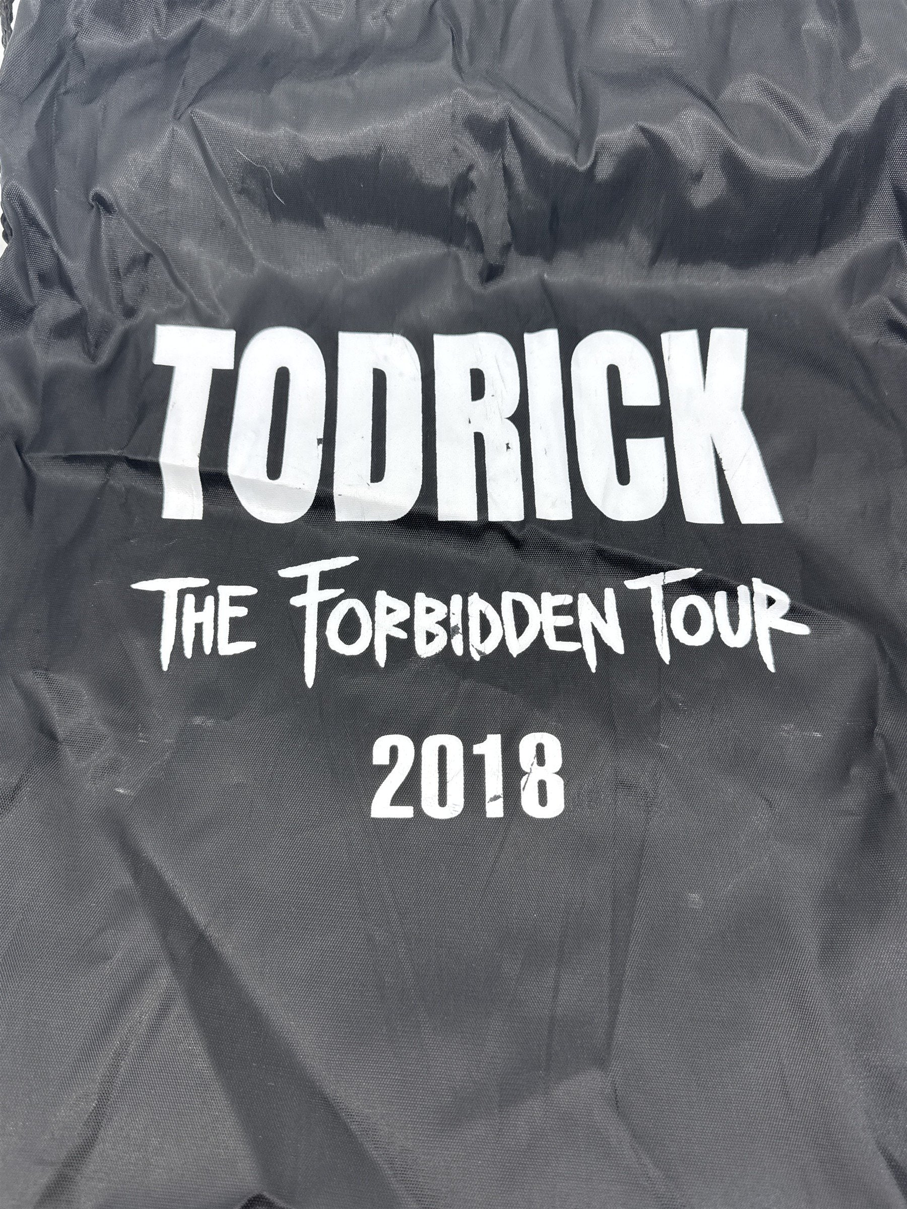 Todrick Hall The Forbidden Tour 2018 VIP Drawstring Bag Giveaway Tour Merch