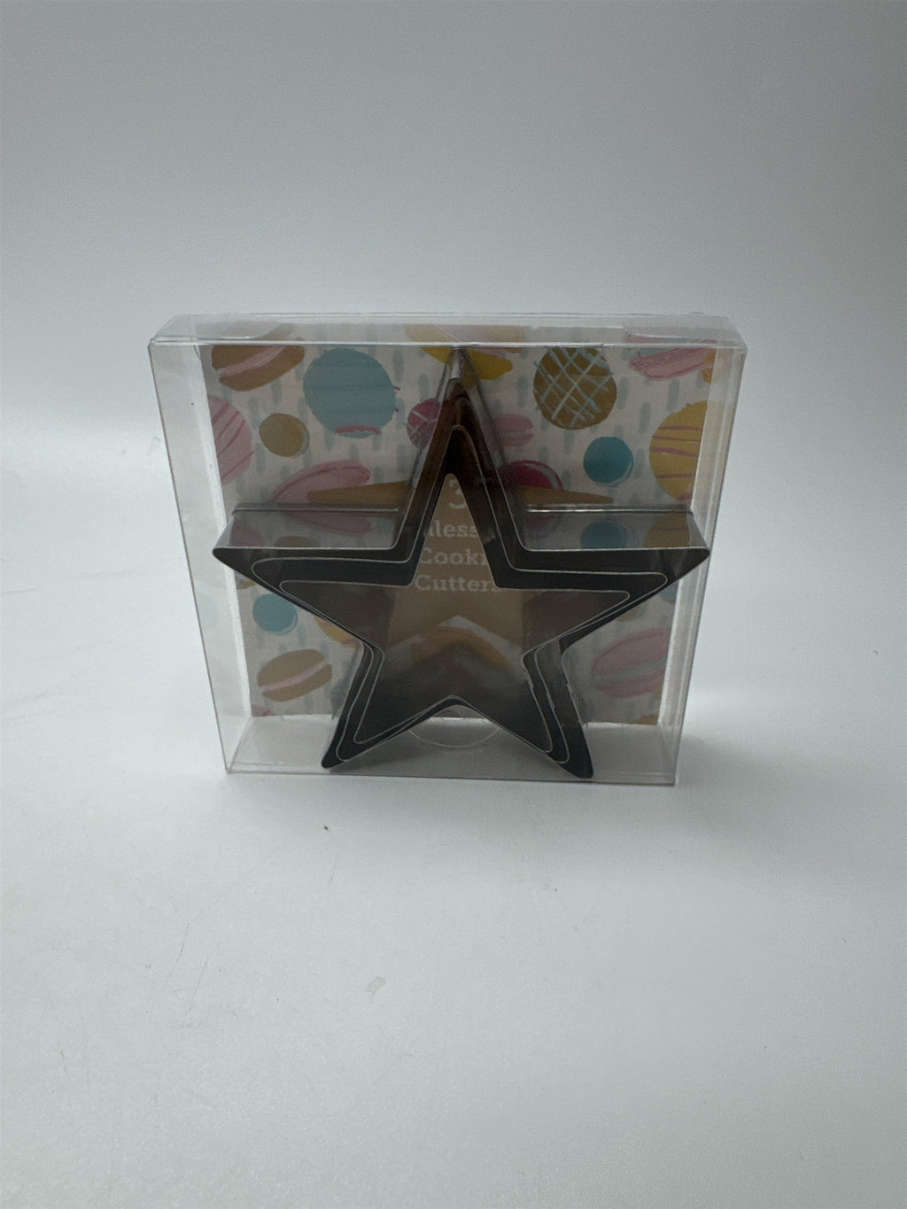 Scentsy Consultant Set of 3 Stainless Steel Star Shaped Cookie Cutters