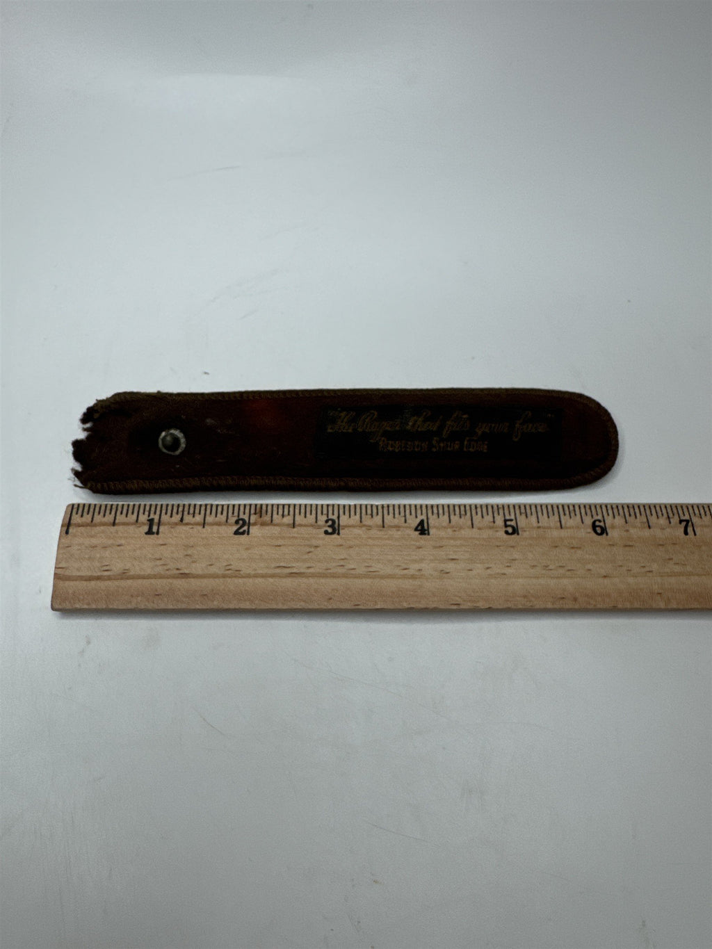 ANTIQUE Slip Case for ROBESON SHUR EDGE Face Razor Travel Case