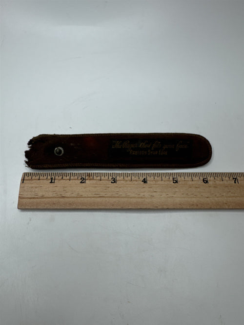 ANTIQUE Slip Case for ROBESON SHUR EDGE Face Razor Travel Case