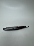 ANTIQUE Hand Made KING MIDAS Indiana PA Straight Edge Face Razor (Cracked)