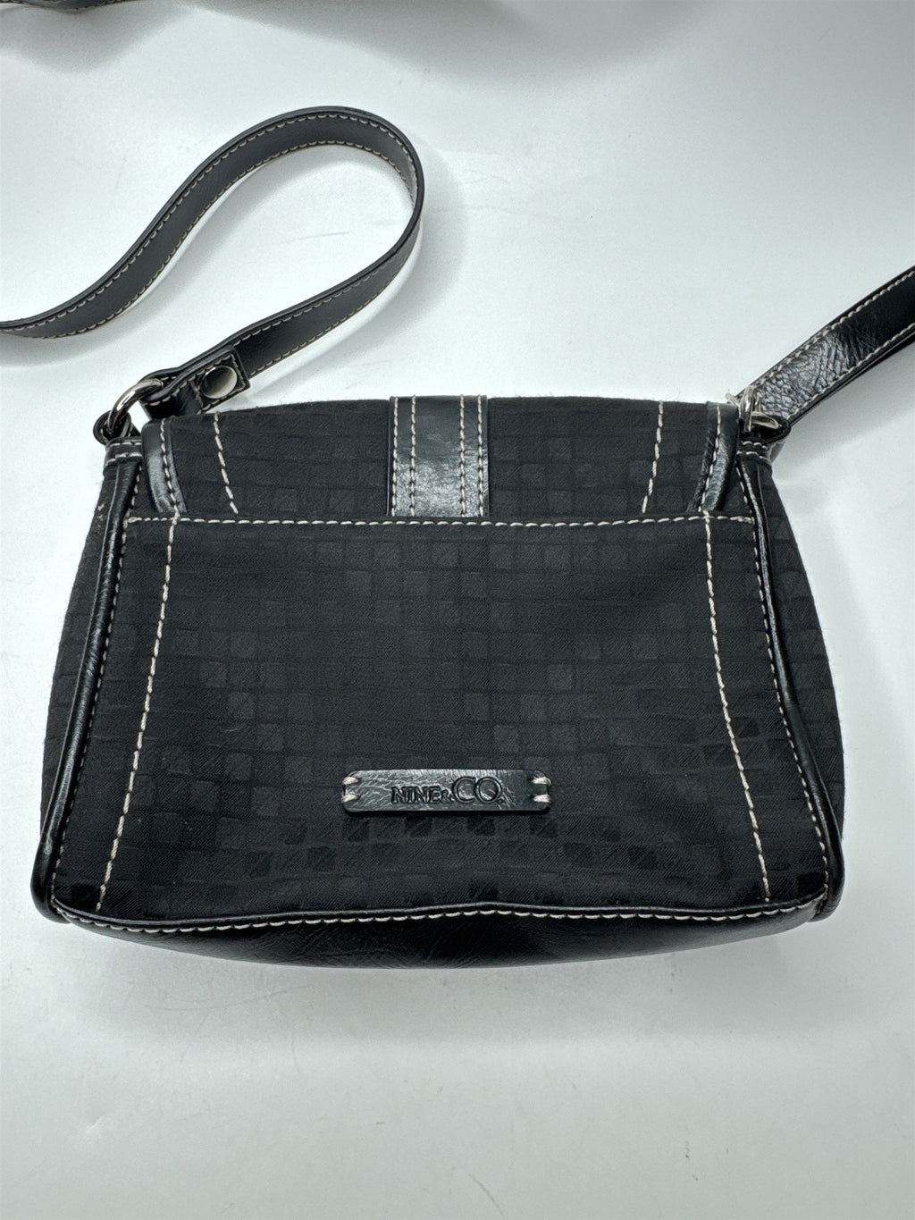 Nine West Nine & Co. Black Small Shoulder Bag Handbag Crossbody