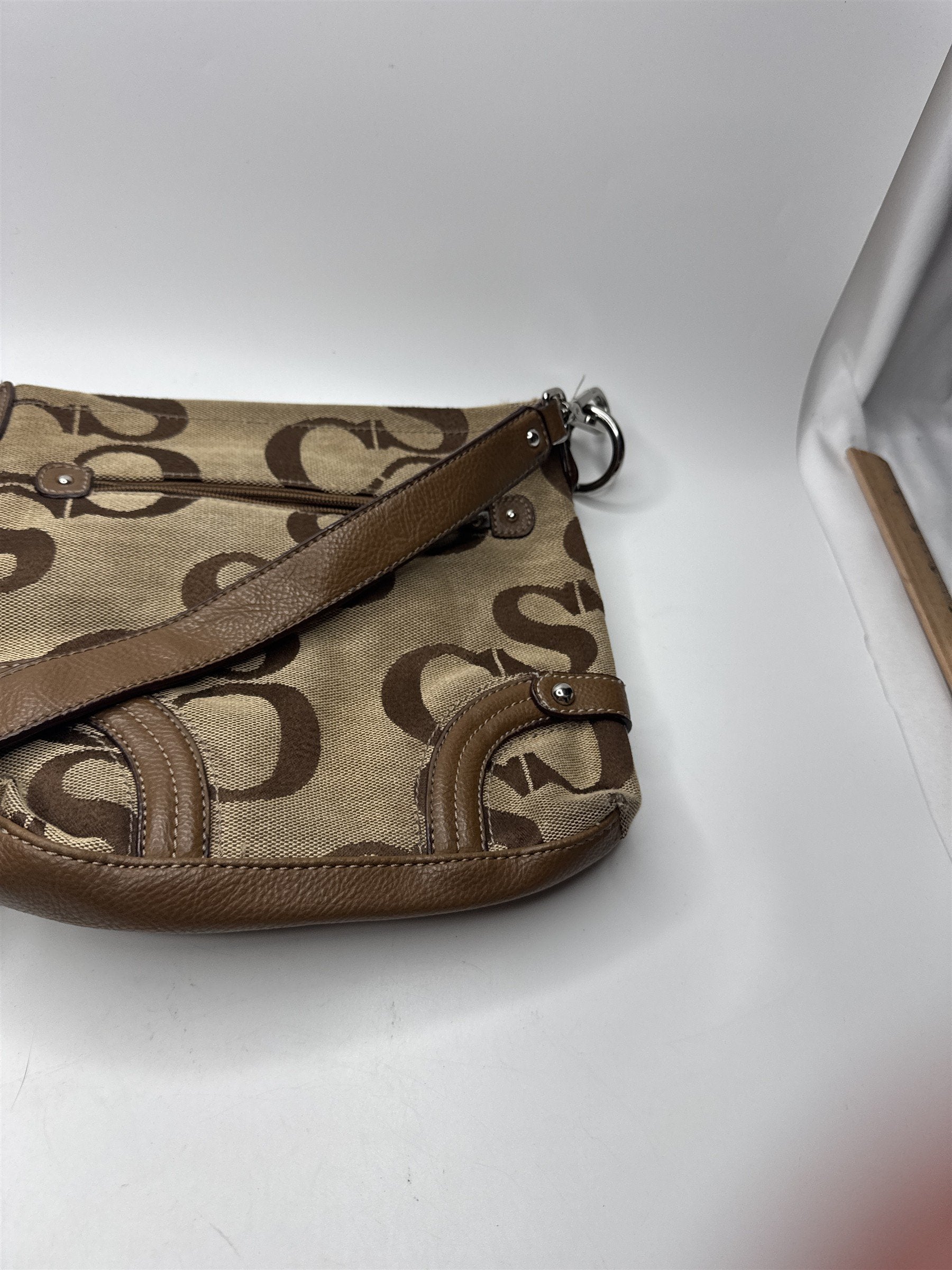 Sophia Caperelli CS Monogram Shoulder Bag Purse Handbag Crossbody