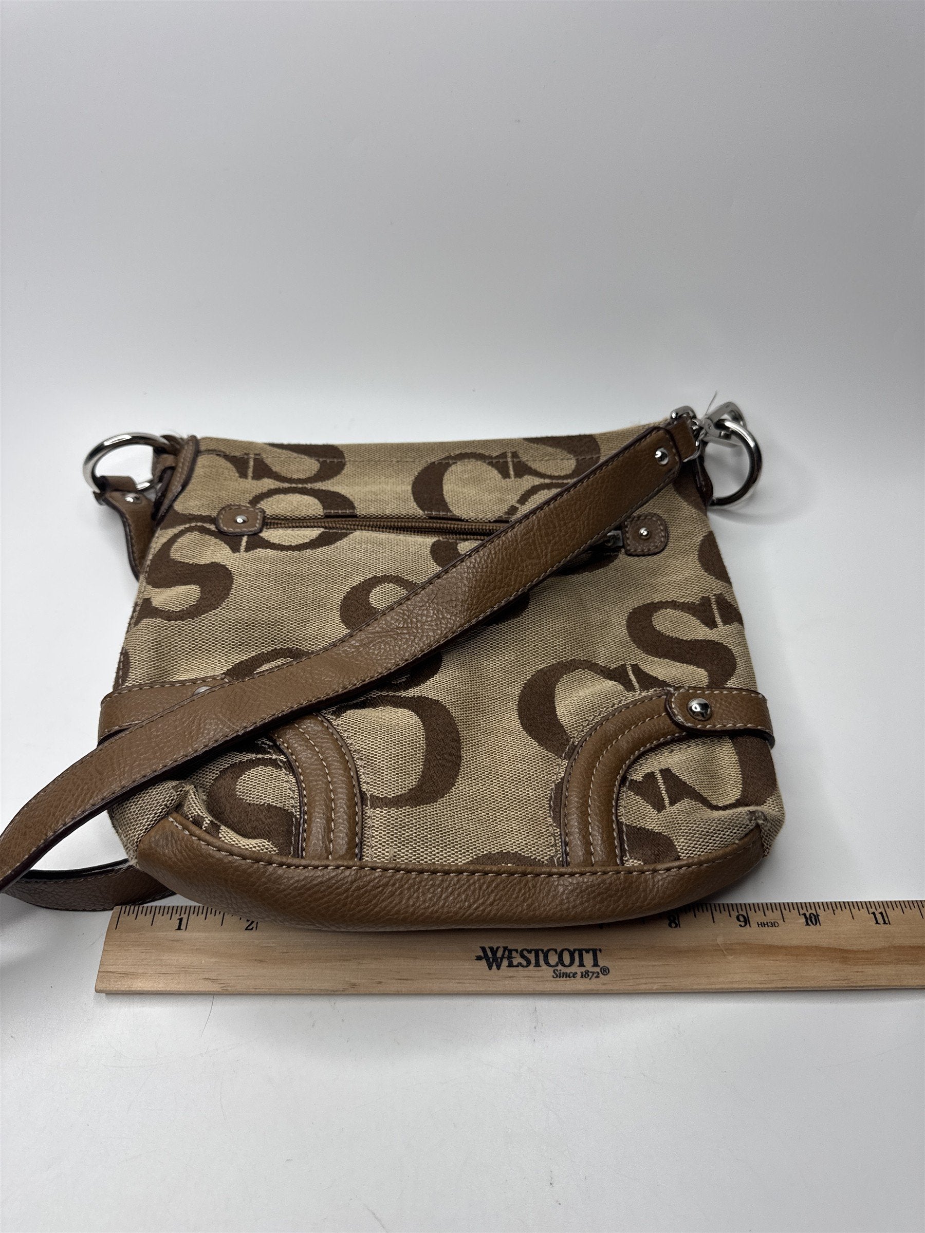Sophia Caperelli CS Monogram Shoulder Bag Purse Handbag Crossbody