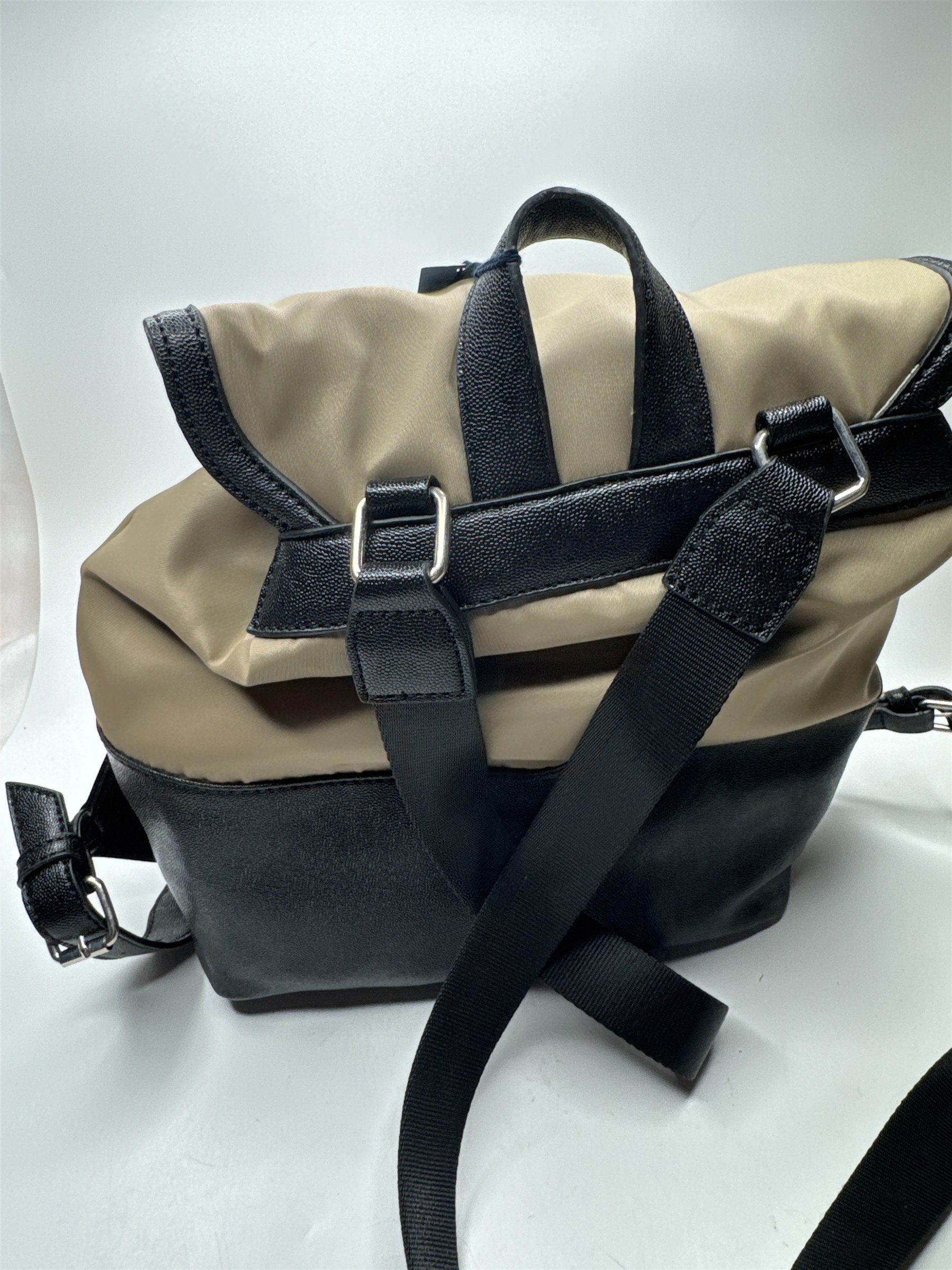 Simply Vera Vera Wang Tan and Black Backpack Svashley Backpack
