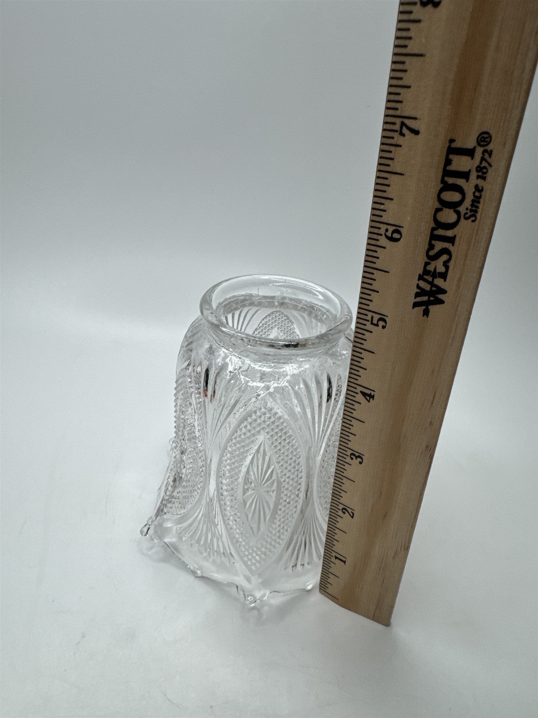 Vintage Kitchen Bathroom Sconce Light Fixture Glass Pendant Shade