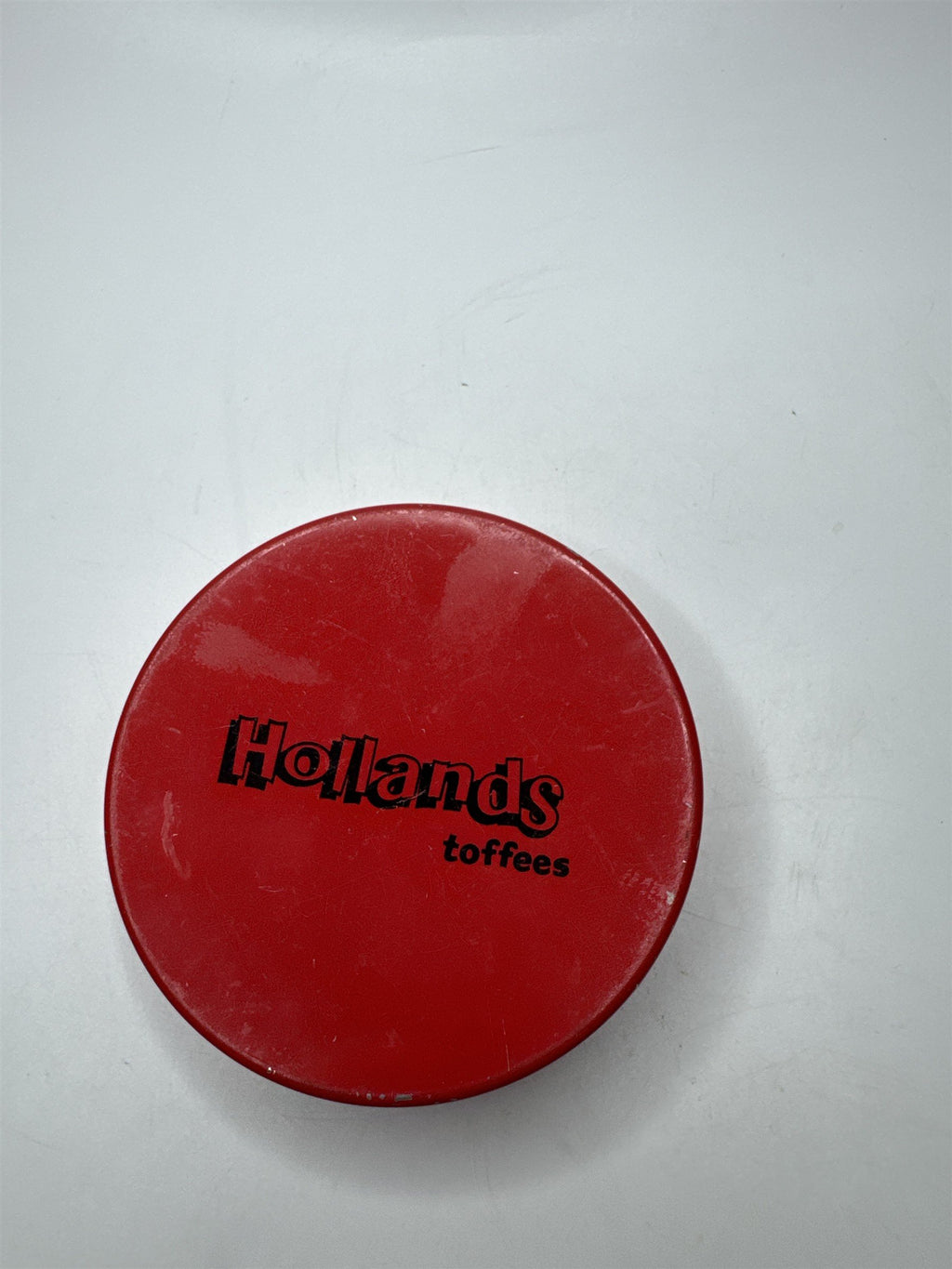 Vintage Hollands Toffees Tins with Cat Painting Cat Mice Litho Straws Rare