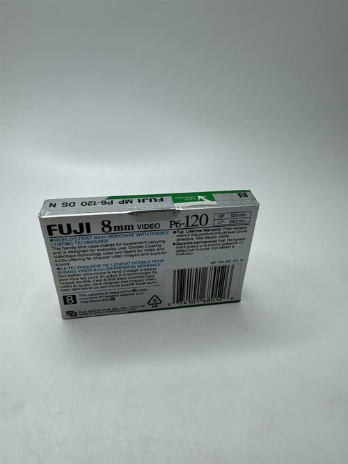 Fuji 8mm Video 120 MP Videocassette NEW NOS P6-120