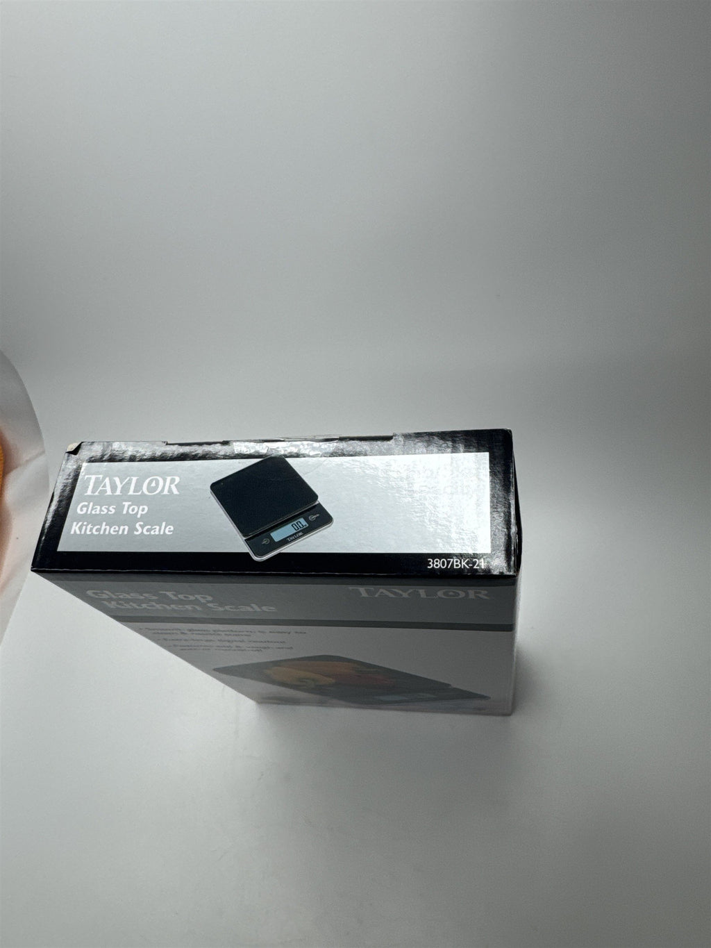 Taylor Glass Top Kitchen Scale Battery-Powered Scale