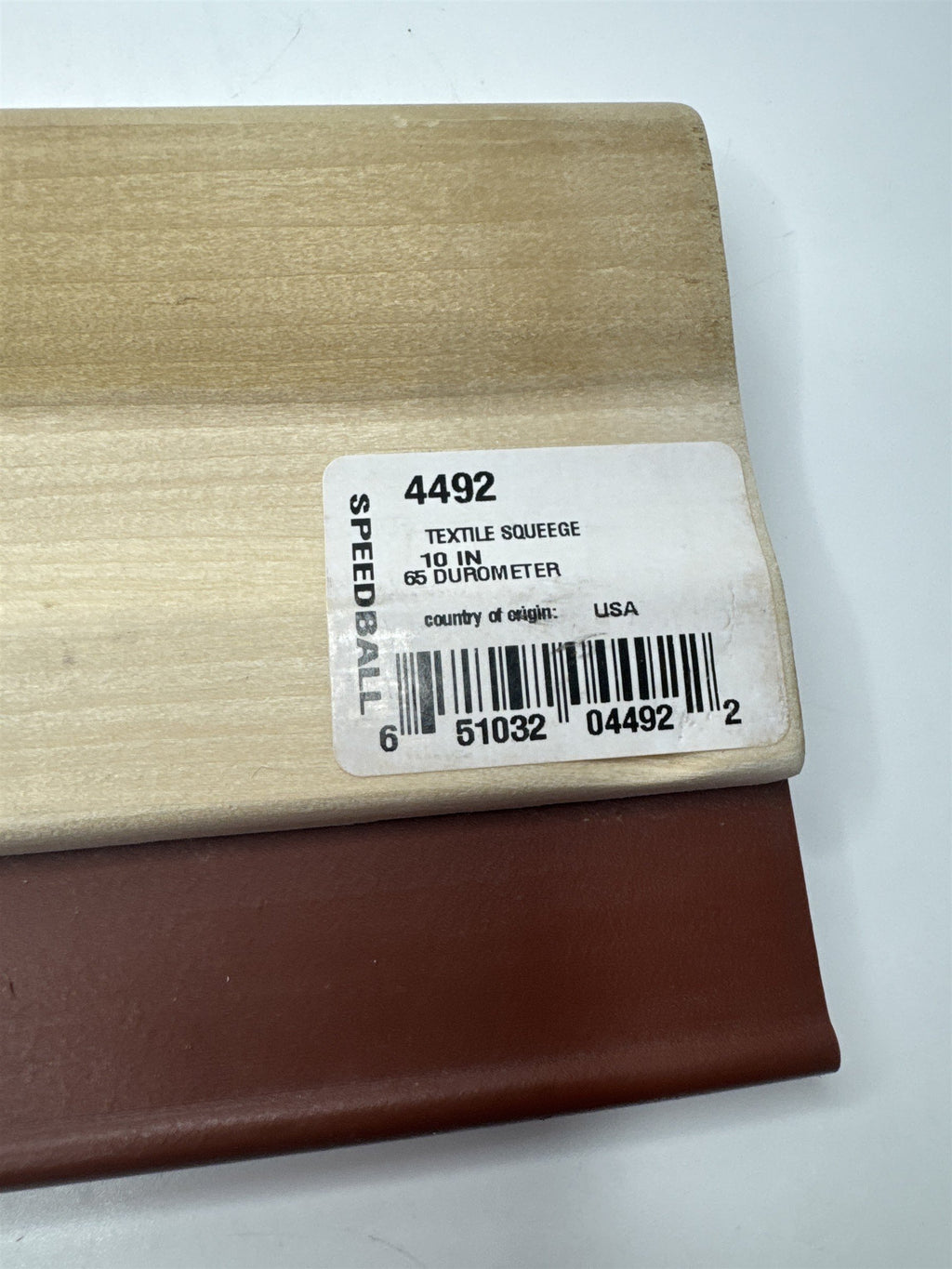 Speedball 10" Textile Squeegee for Screen Printing Durometer