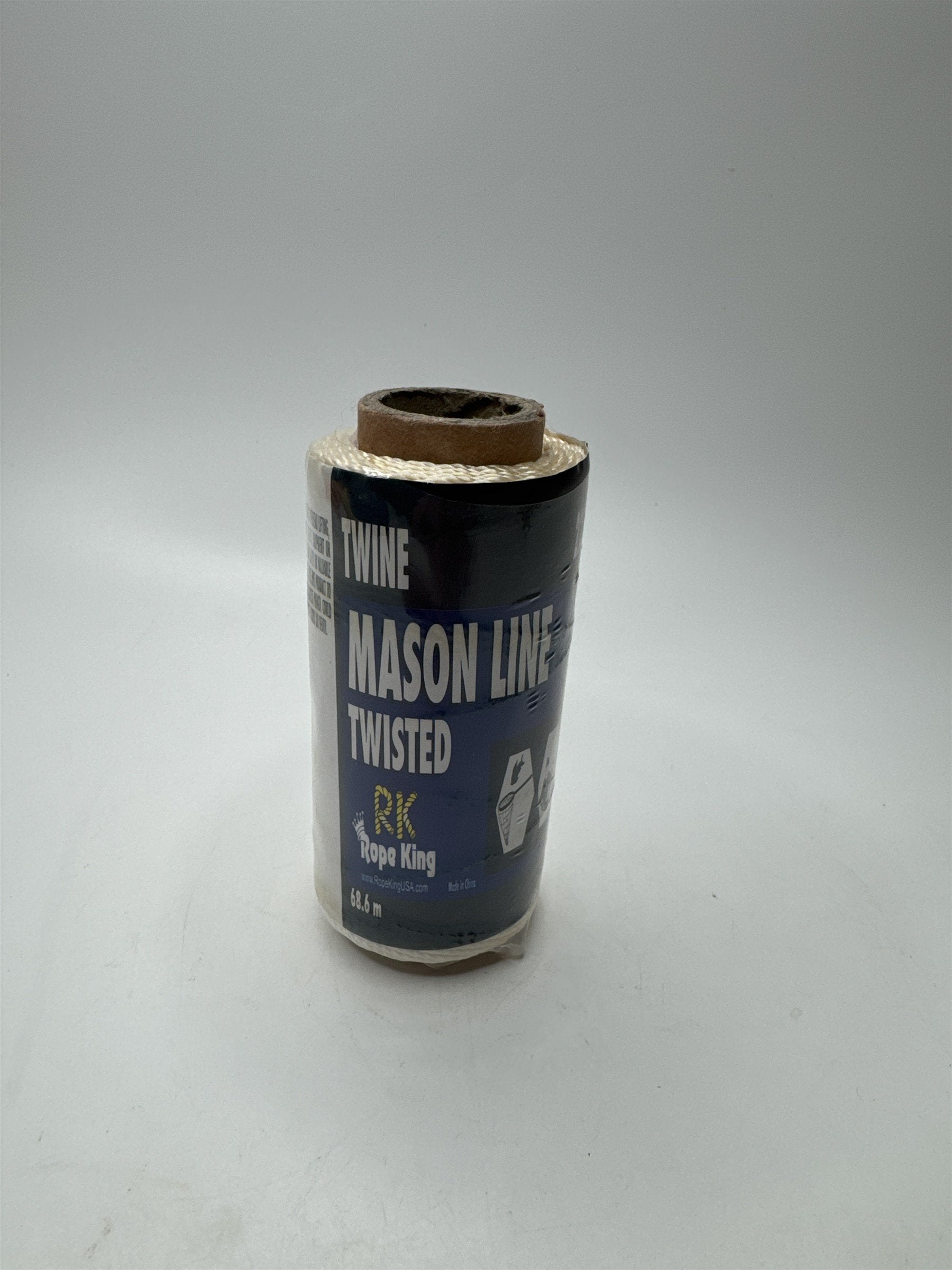 Twine Twisted Mason Line Rope King 225 ft #18 68.6m