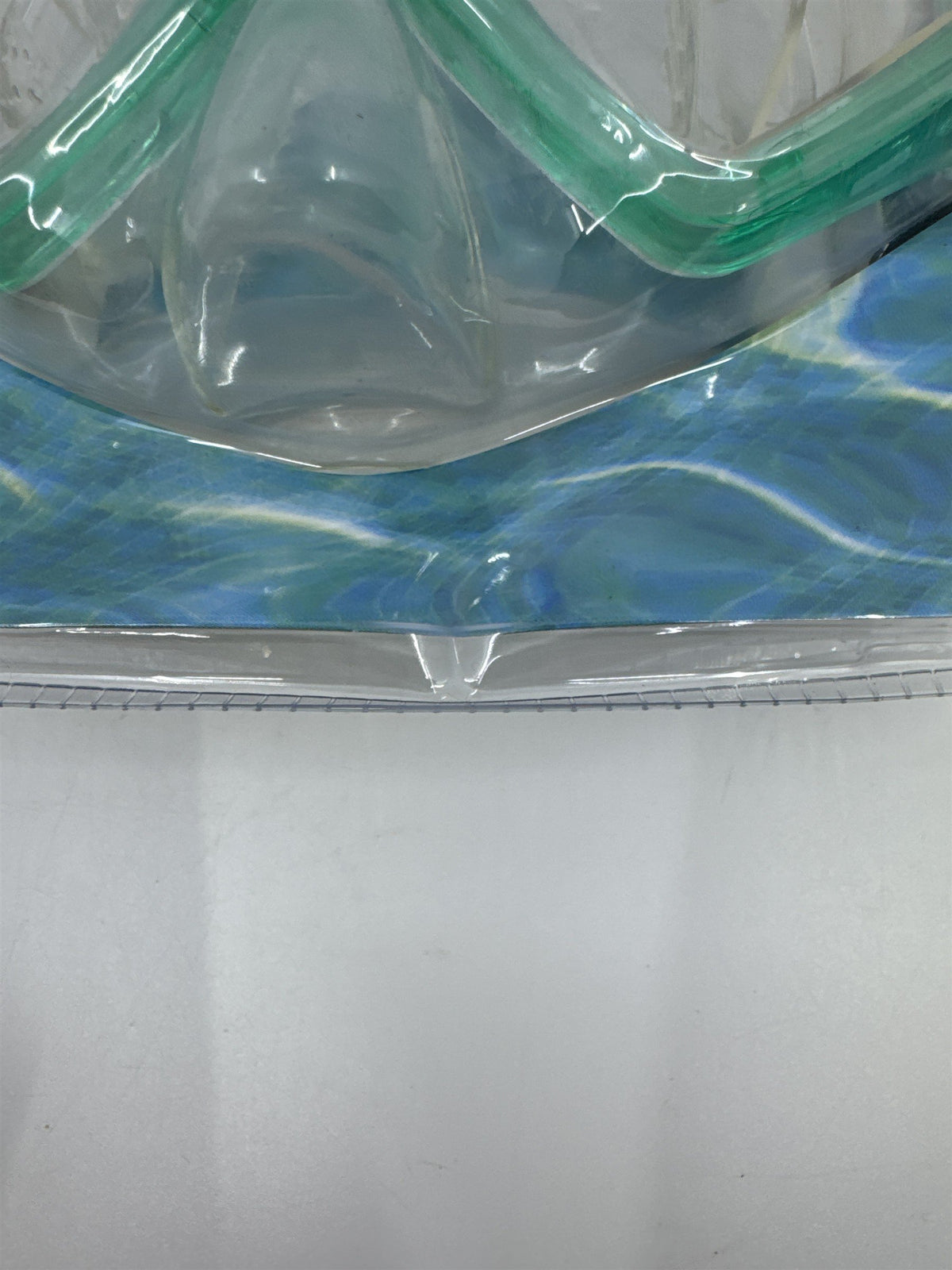 Surf Club Adult Size Blue/Green Dive Mask Extra-Wide Viewing New In Package