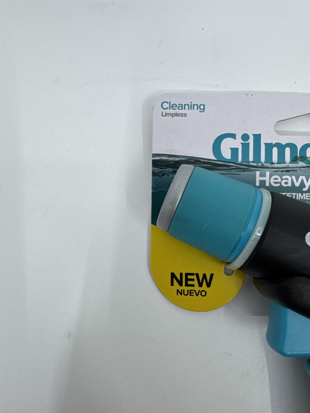 Gilmore Heavy Duty Swivel Connect Blue/Black Cleaning Water Hose Head/Nozzle