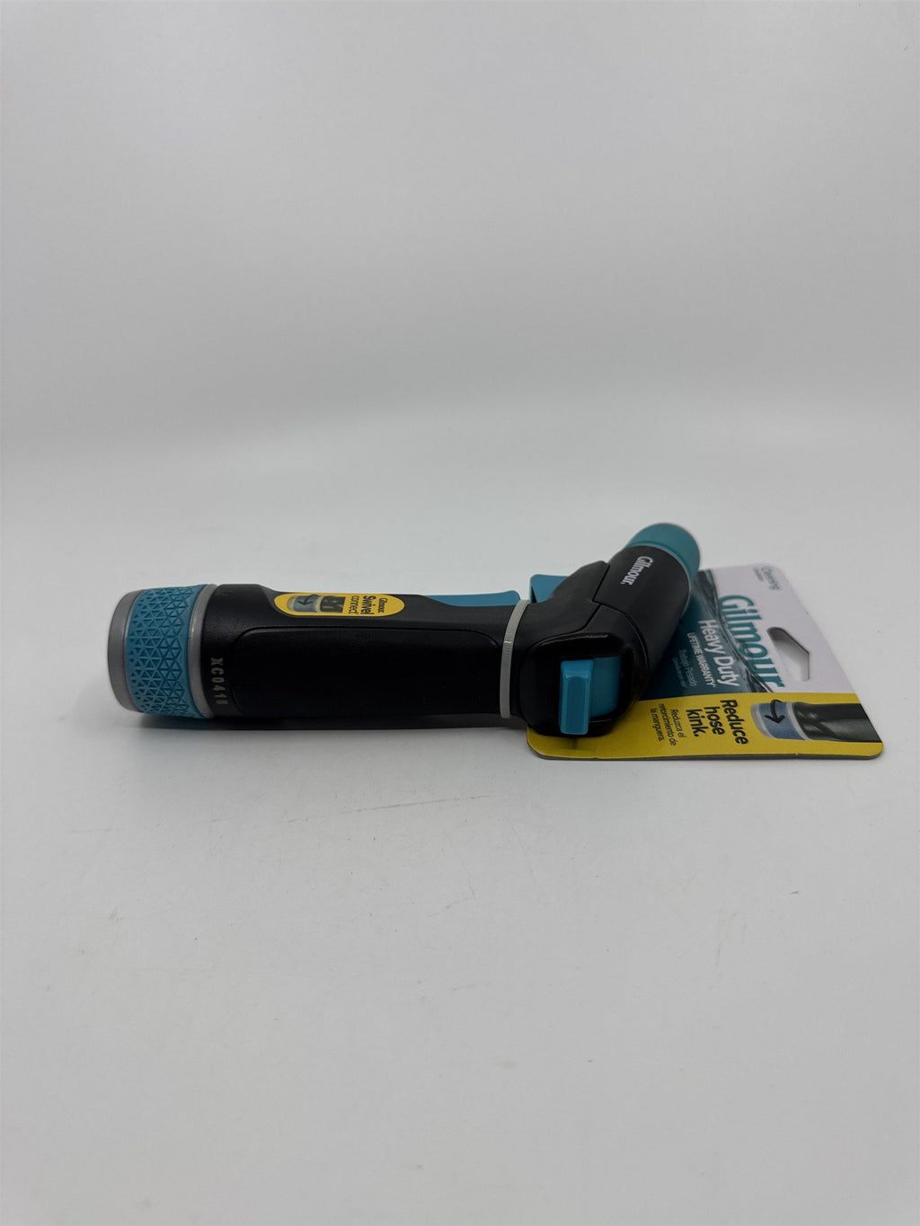Gilmore Heavy Duty Swivel Connect Blue/Black Cleaning Water Hose Head/Nozzle