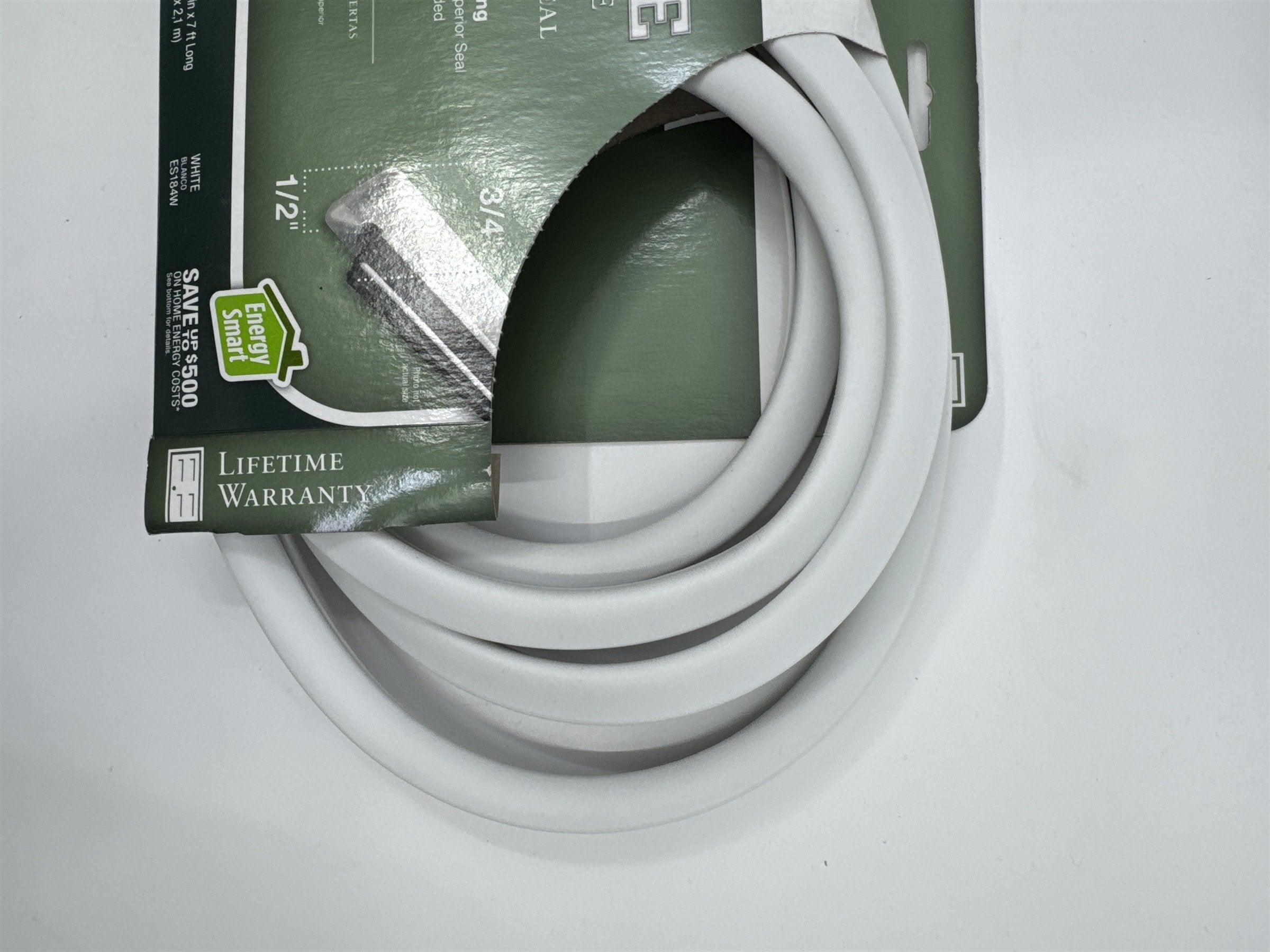 Frost King Elite Choice Door Weatherseal Replacement 1/2" x 3/4" x 7ft. Long