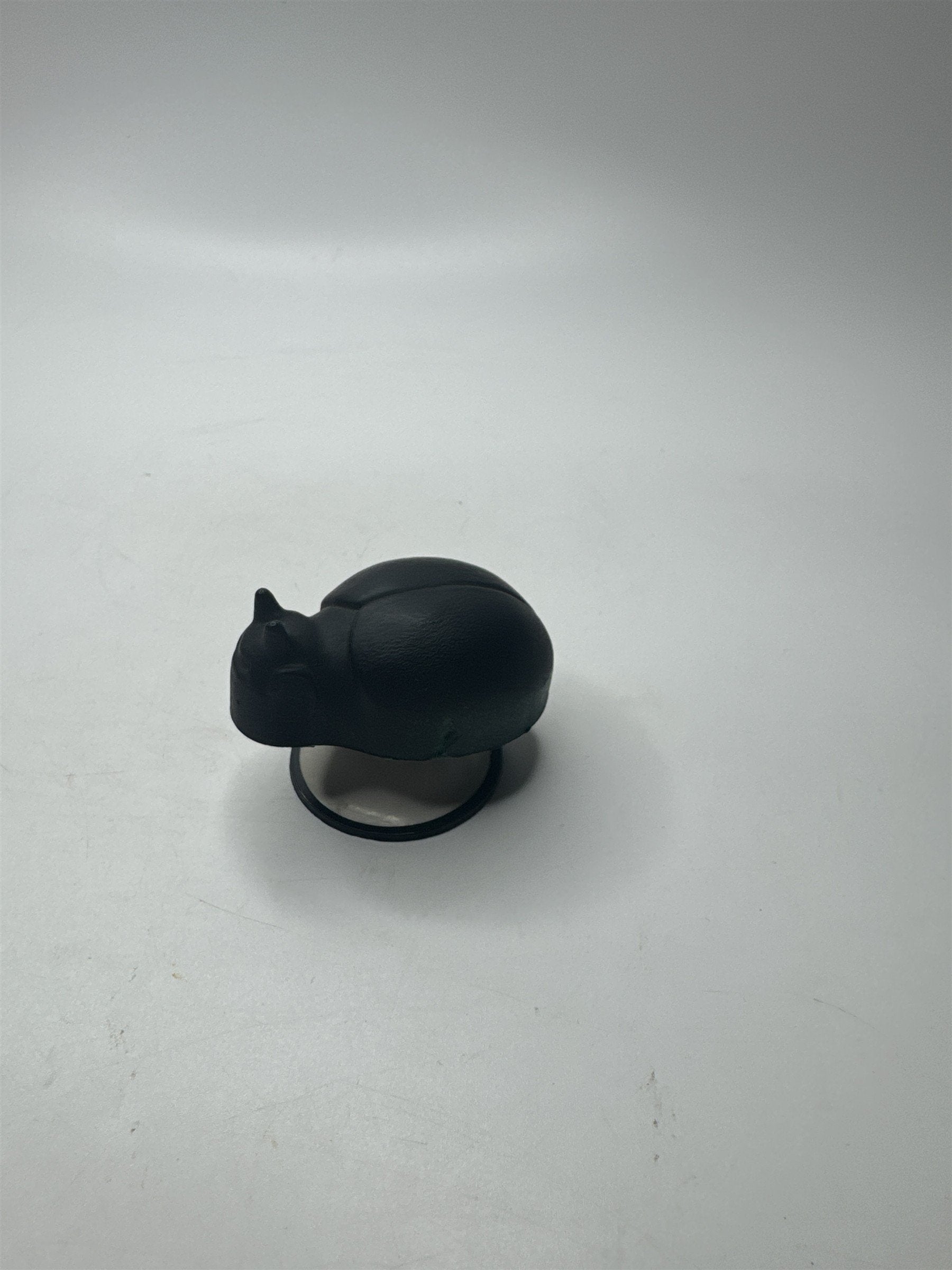 Vintage Toy Beetle Lady Bug Pop-Up Jumping Toy Suction Plastic Toy