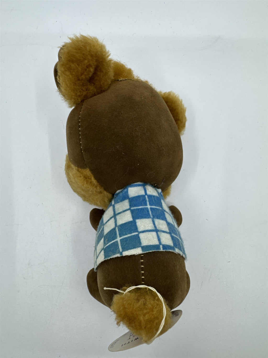 Vintage Mouse/Hamster with Blue Vest Sawdust Filled Excelsior KAPOK Amico Import