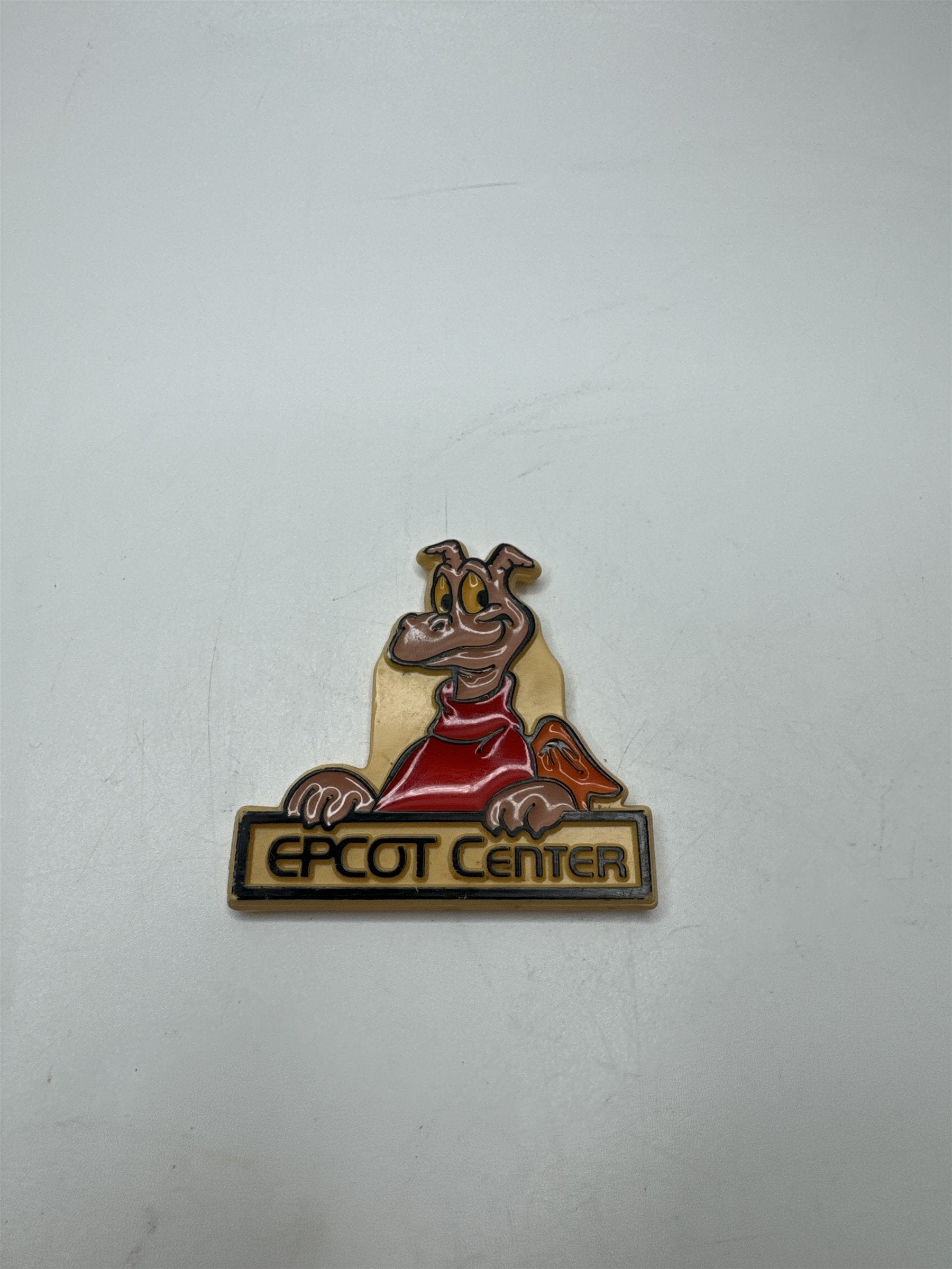 Vintage 1982 Figment The Purple Dragon Epcot Center Walt Disney World Magnet