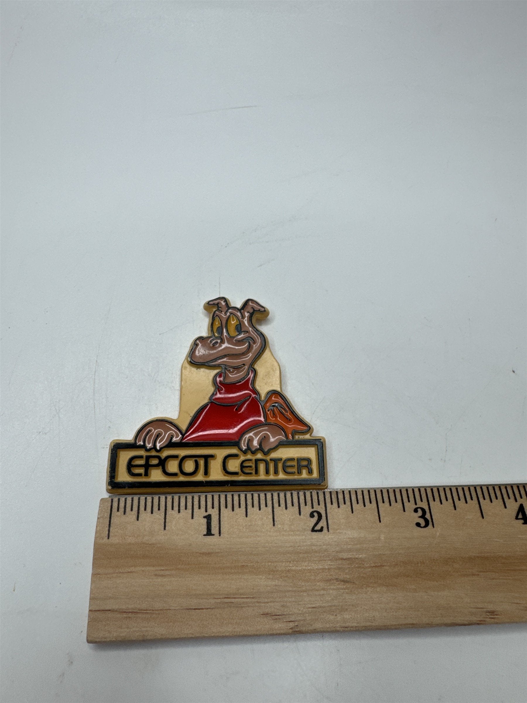 Vintage 1982 Figment The Purple Dragon Epcot Center Walt Disney World Magnet