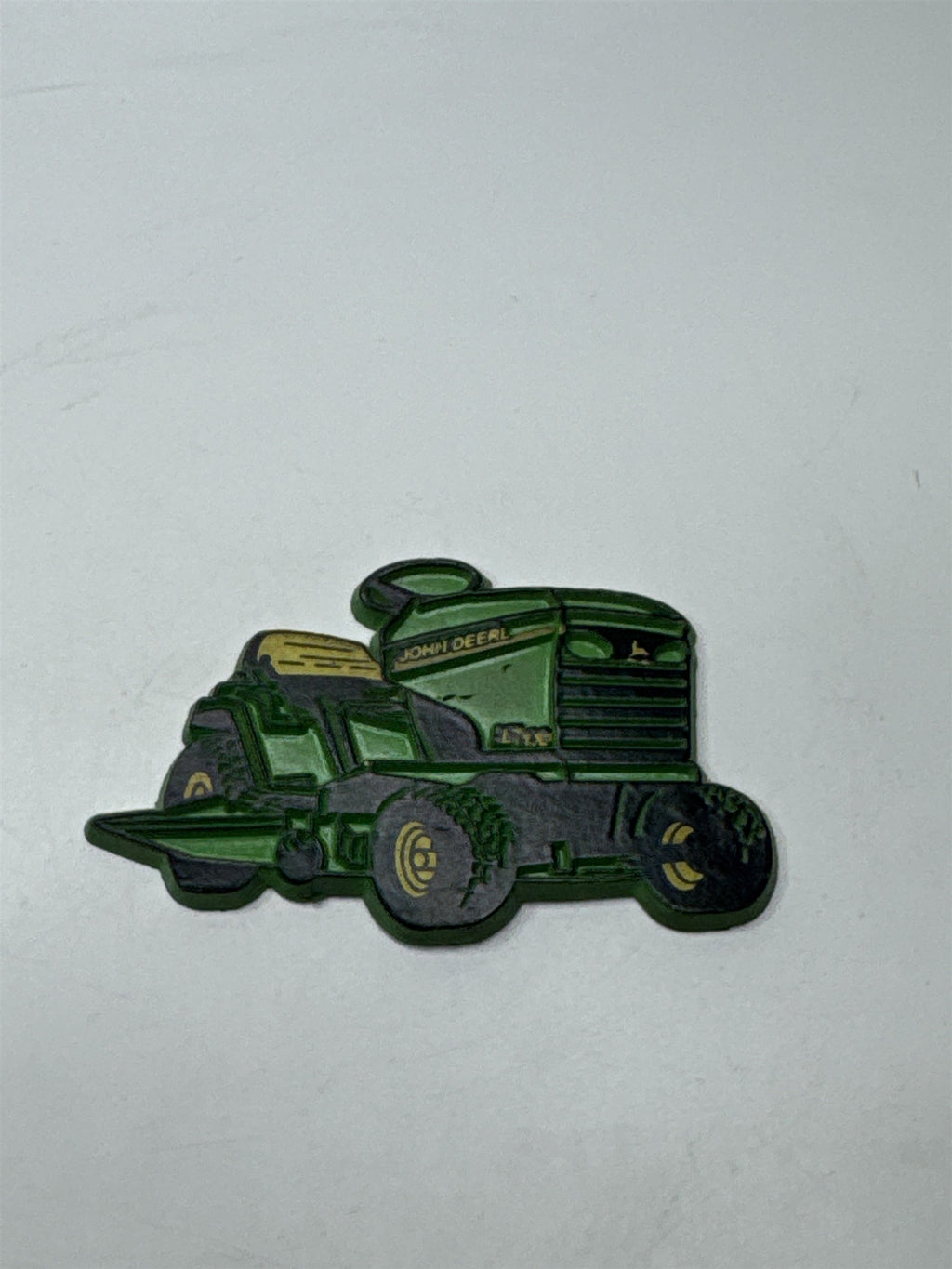 Vintage John Deer LT133 Grass Cutting Tractor Green Refrigerator Magnet