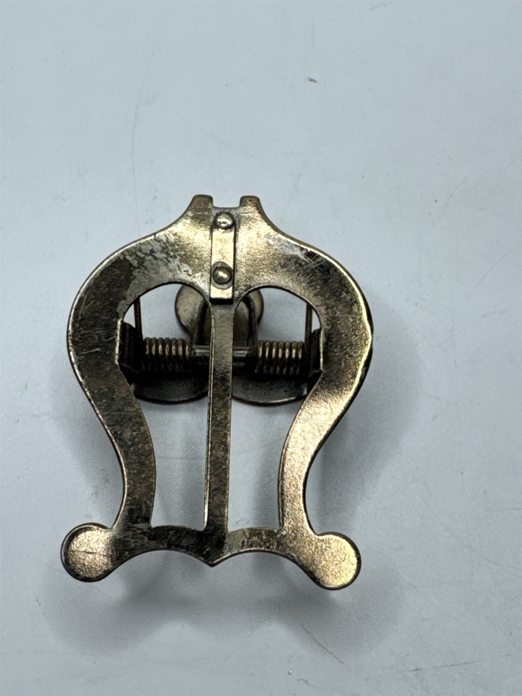 Vintage Brass Sheet Music Holder Attachment Lyre 1950s Music Accessory