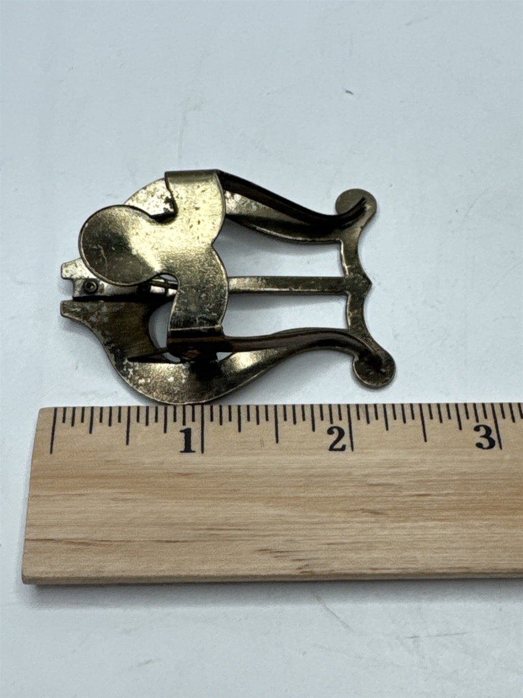 Vintage Brass Sheet Music Holder Attachment Lyre 1950s Music Accessory
