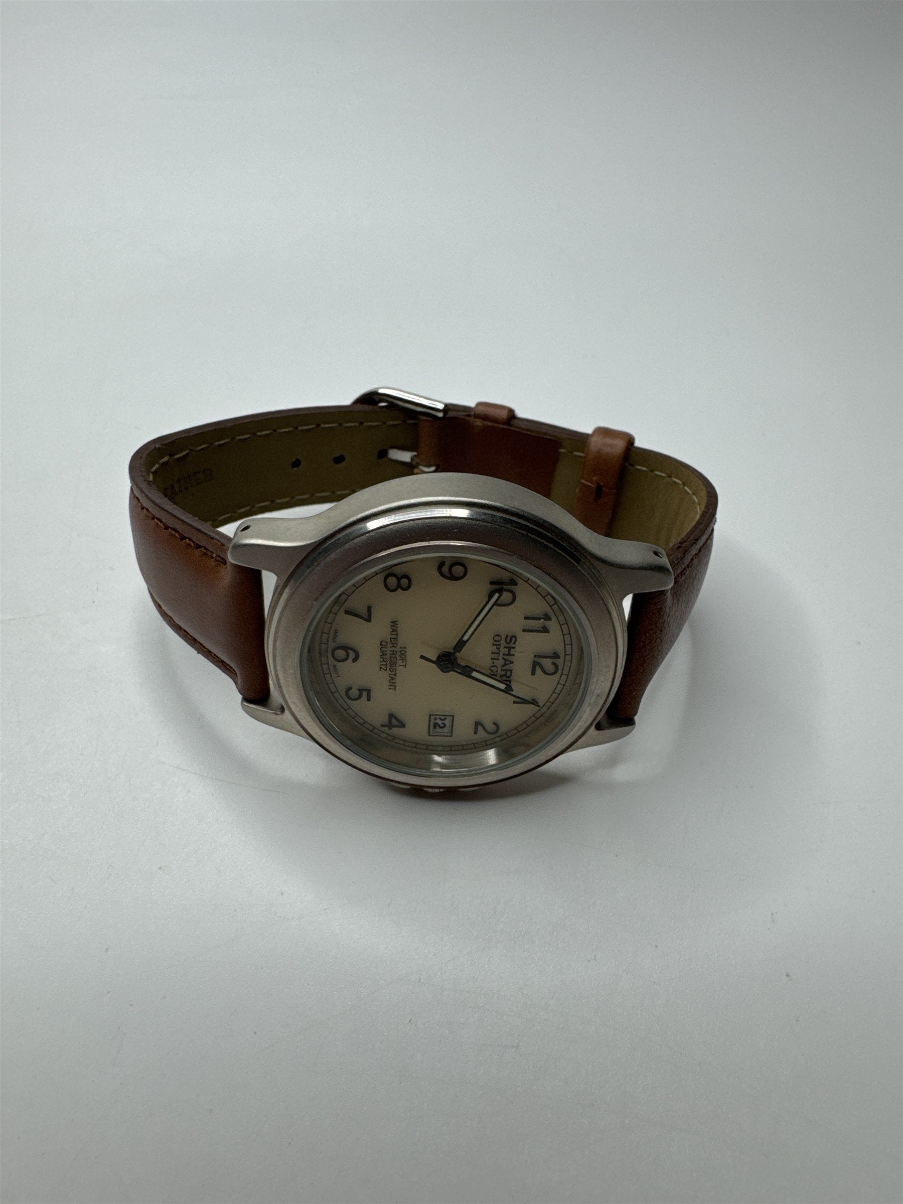 SHARP SHP201 Nylon Band Quartz Analog Women's Watch