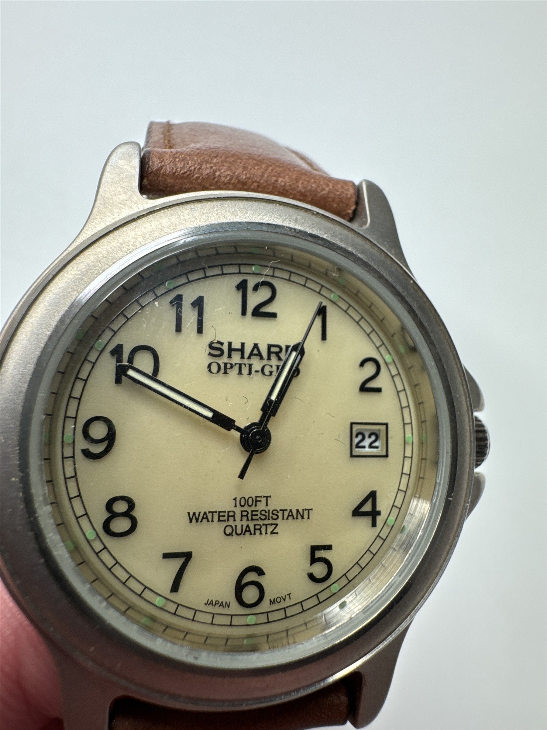 SHARP SHP201 Nylon Band Quartz Analog Women's Watch