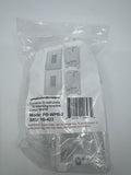 PowerBridge White Wall Plate and Mounting Bracket 1 Of Set